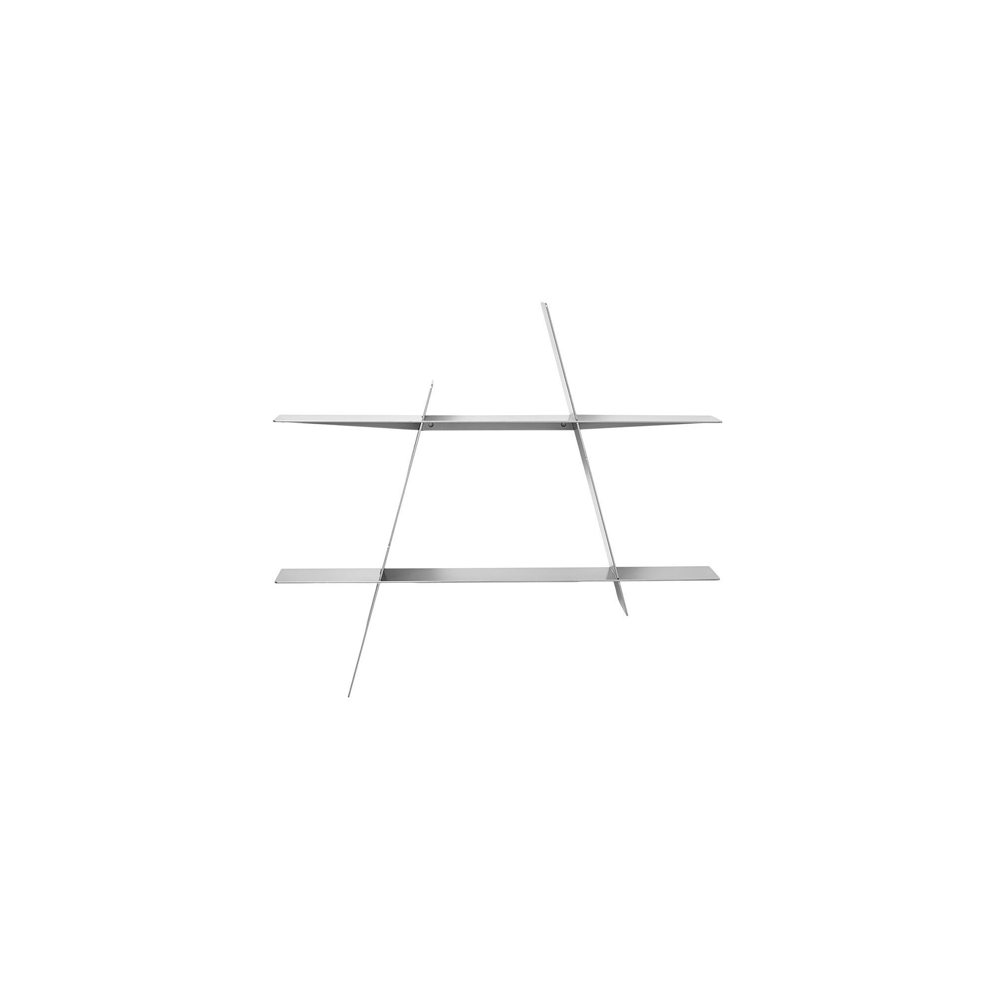 ANDERSEN A-Shelf Medium - Silver Steel