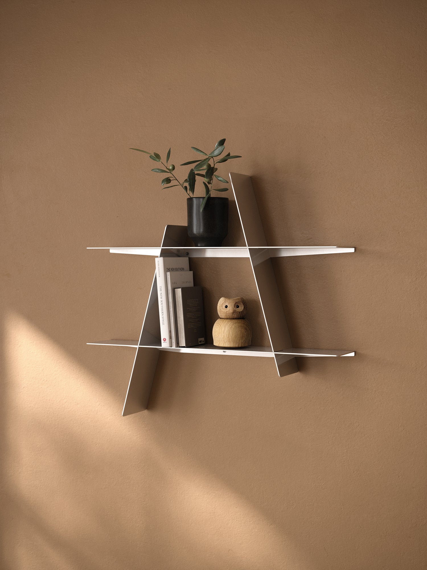 ANDERSEN A-Shelf Medium - Silver Steel
