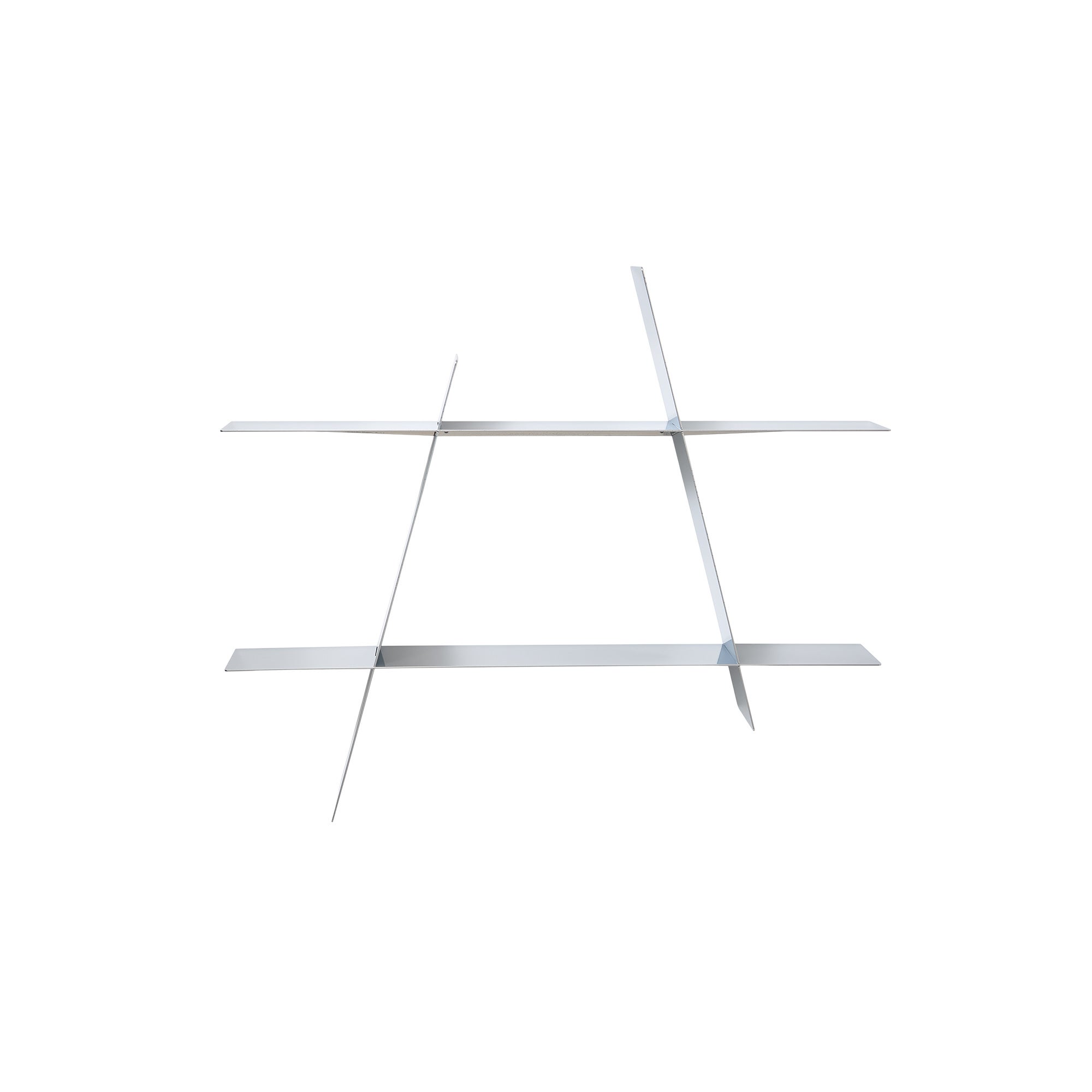 ANDERSEN A-Shelf Large - Silver Steel