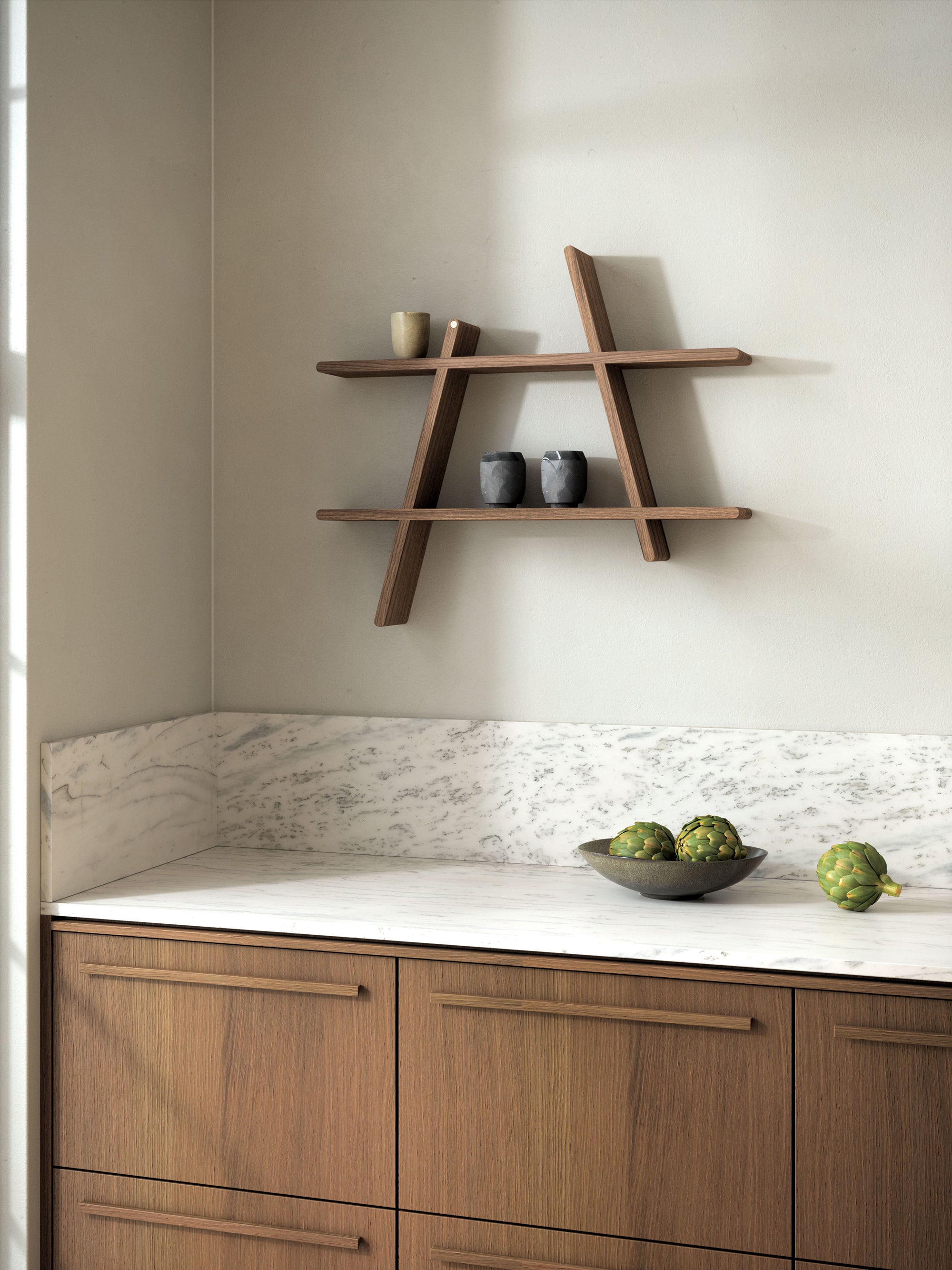 ANDERSEN A-Shelf Large - Smoked Oiled Ash