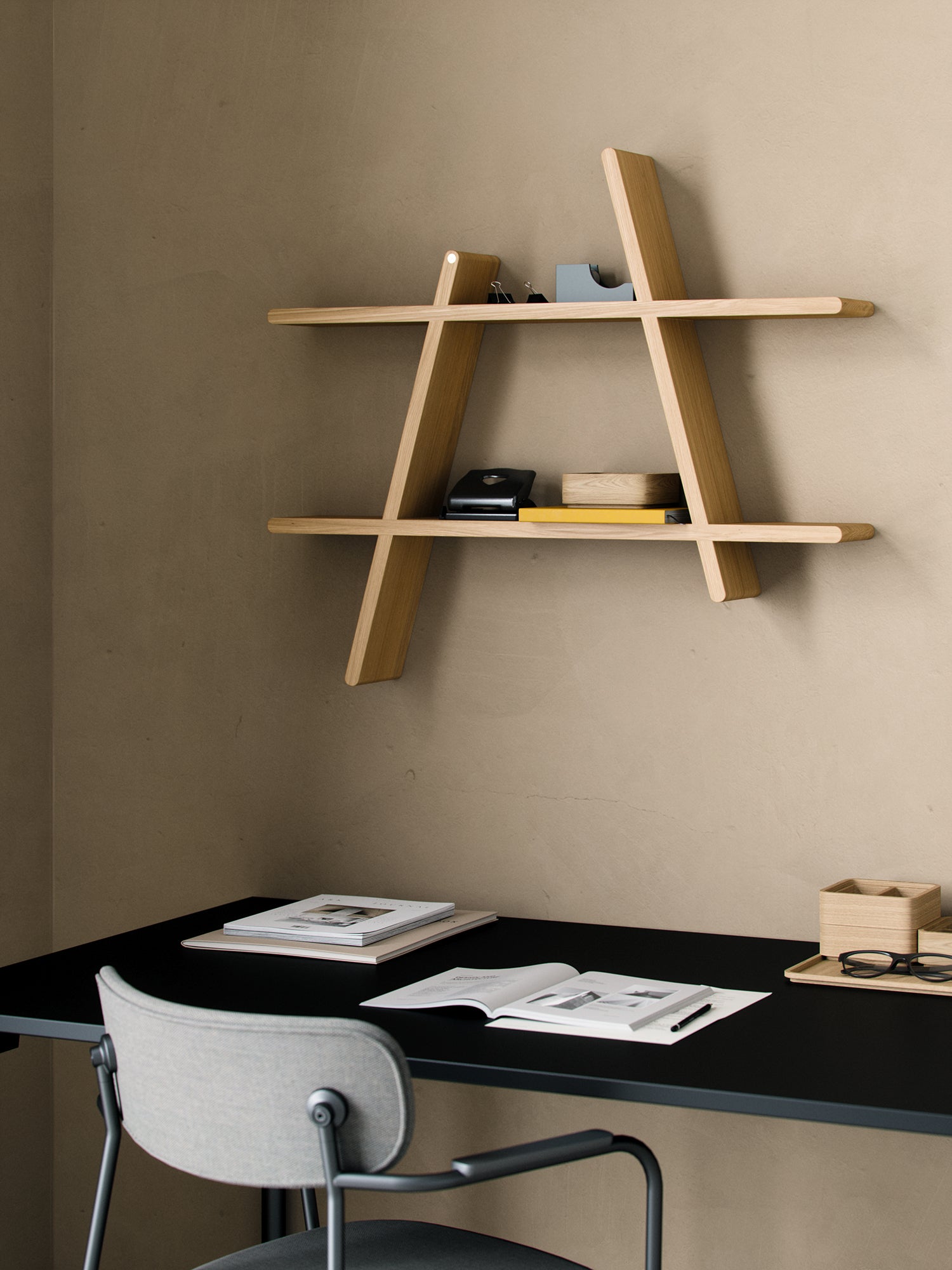 ANDERSEN A-Shelf Large - Oiled Natural Oak