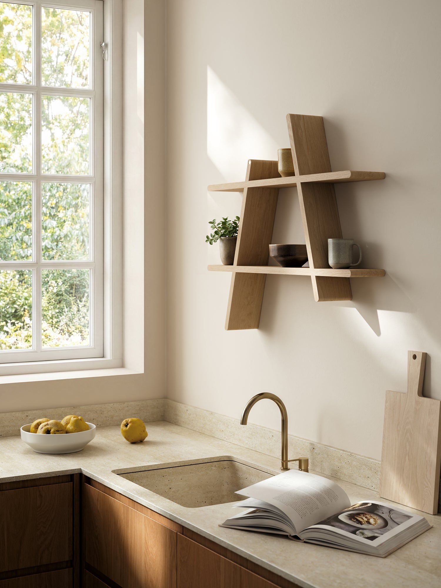 ANDERSEN A-Shelf Large - Natural Oak
