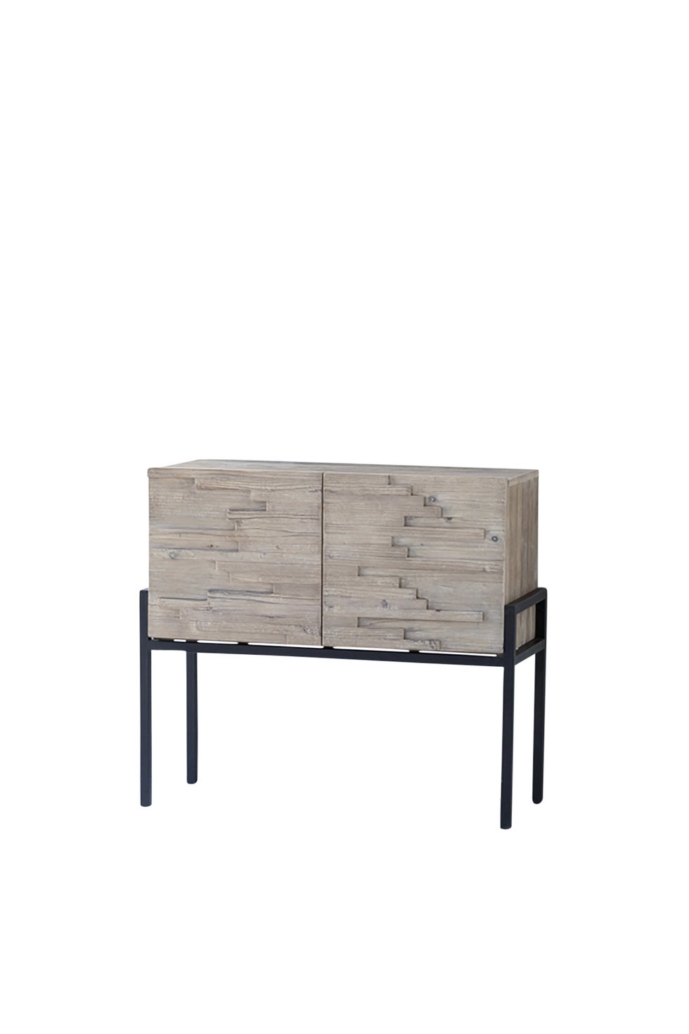 JONES Boxed Sideboard - Natural/Black