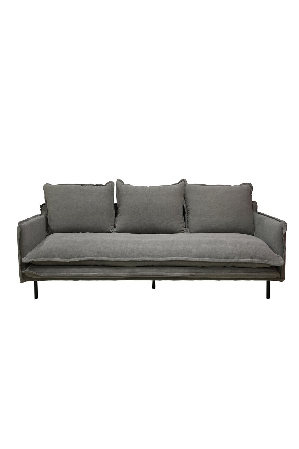 LOUIS Sofa 3-Seater - Grey