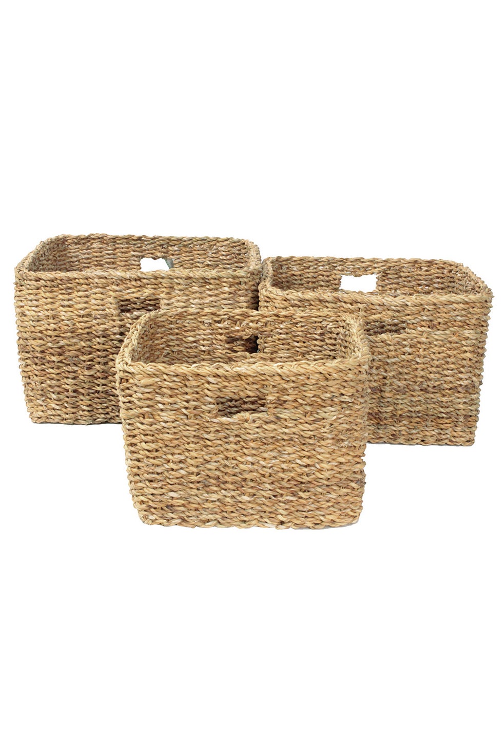 Briar Large Square Baskets S/3