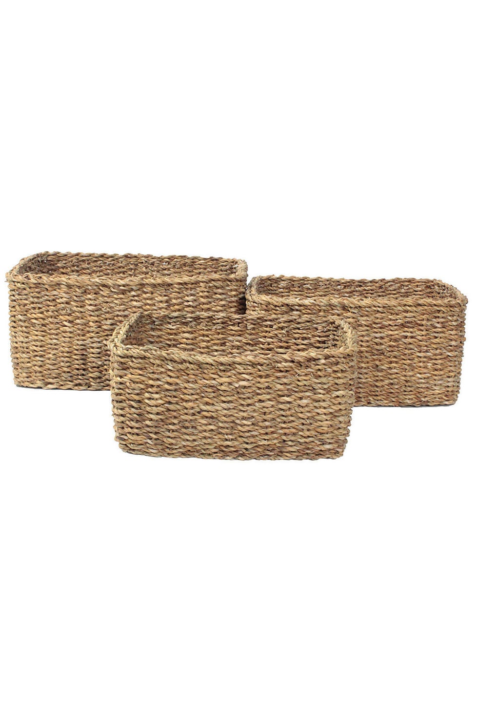 Briar Large Rectangle Baskets S/3