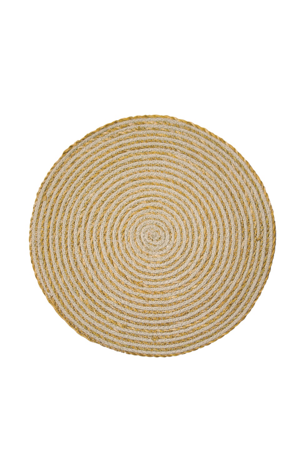 Placemat Round - Antique White