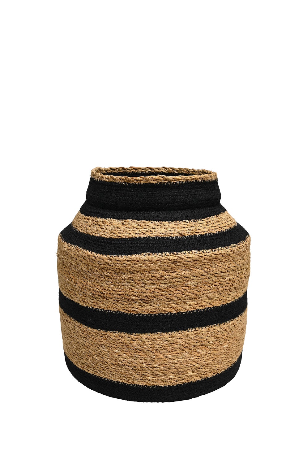 Tulaa Basket - Natural w/Black