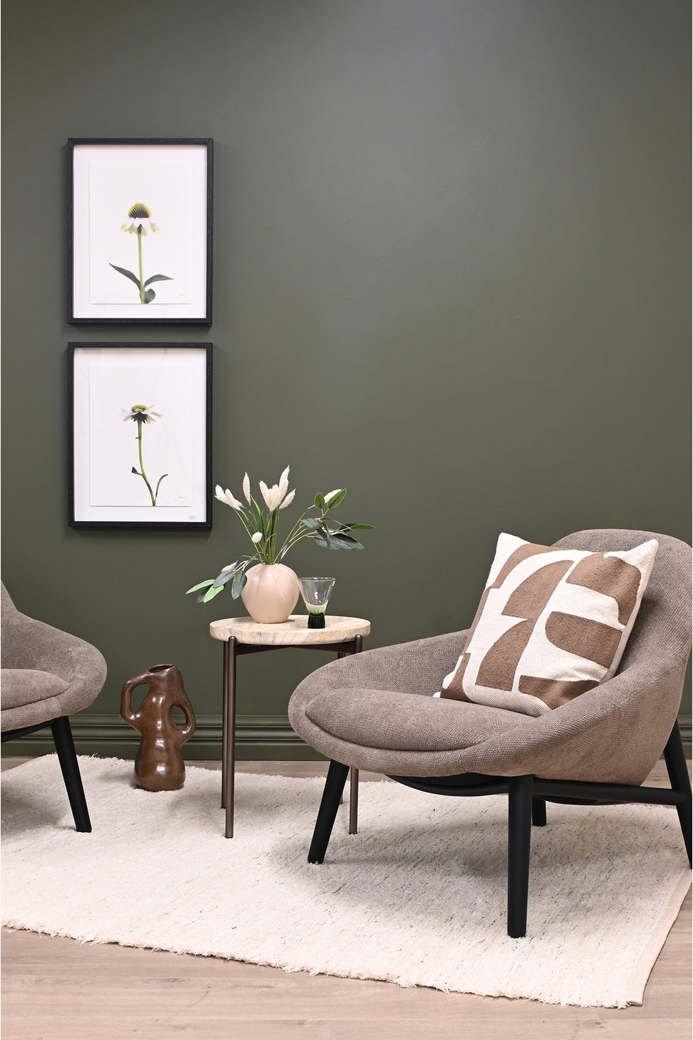 The Perrie Chair - Soft Textured Latte