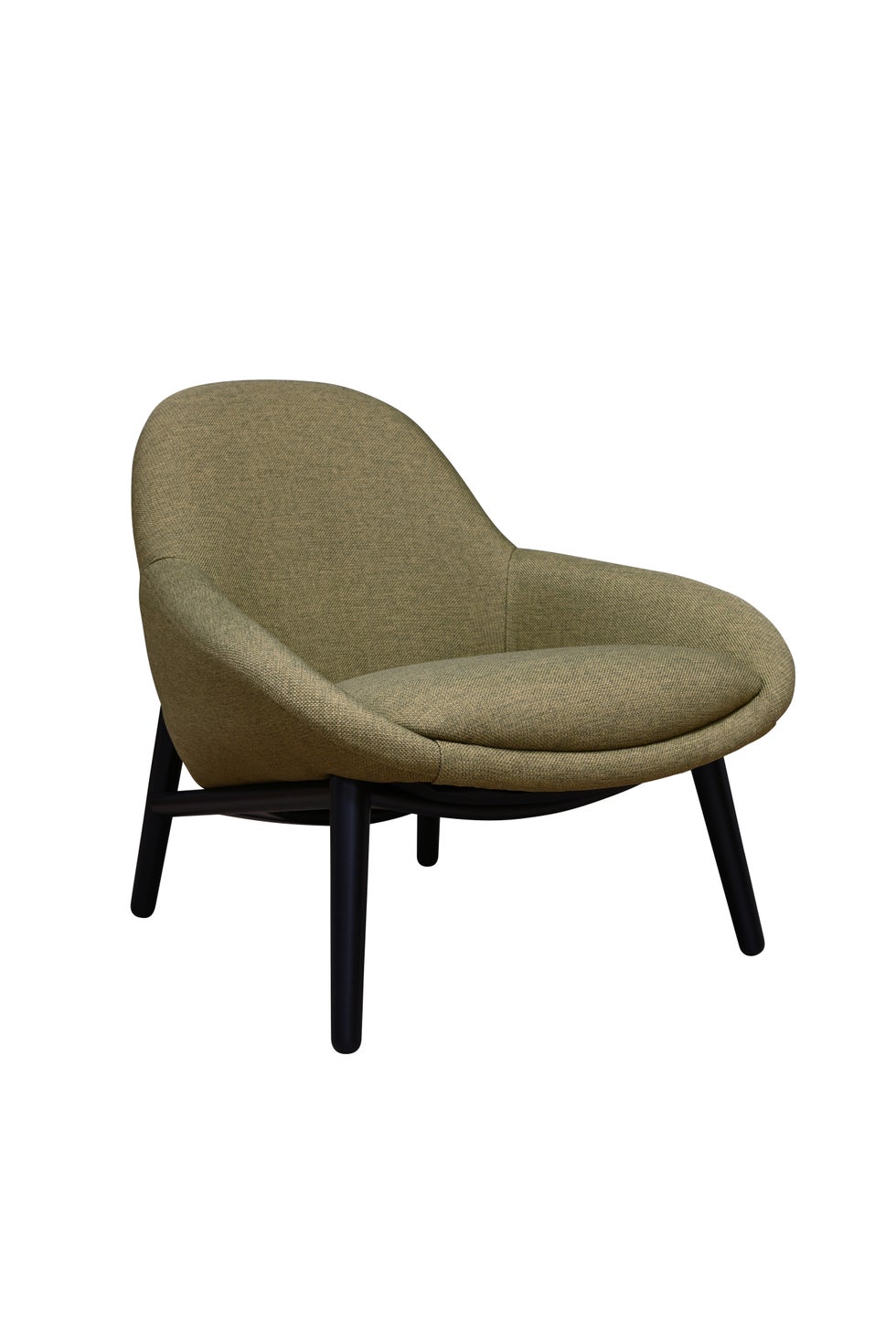 The Perrie Chair - Basket Texture Green Fields