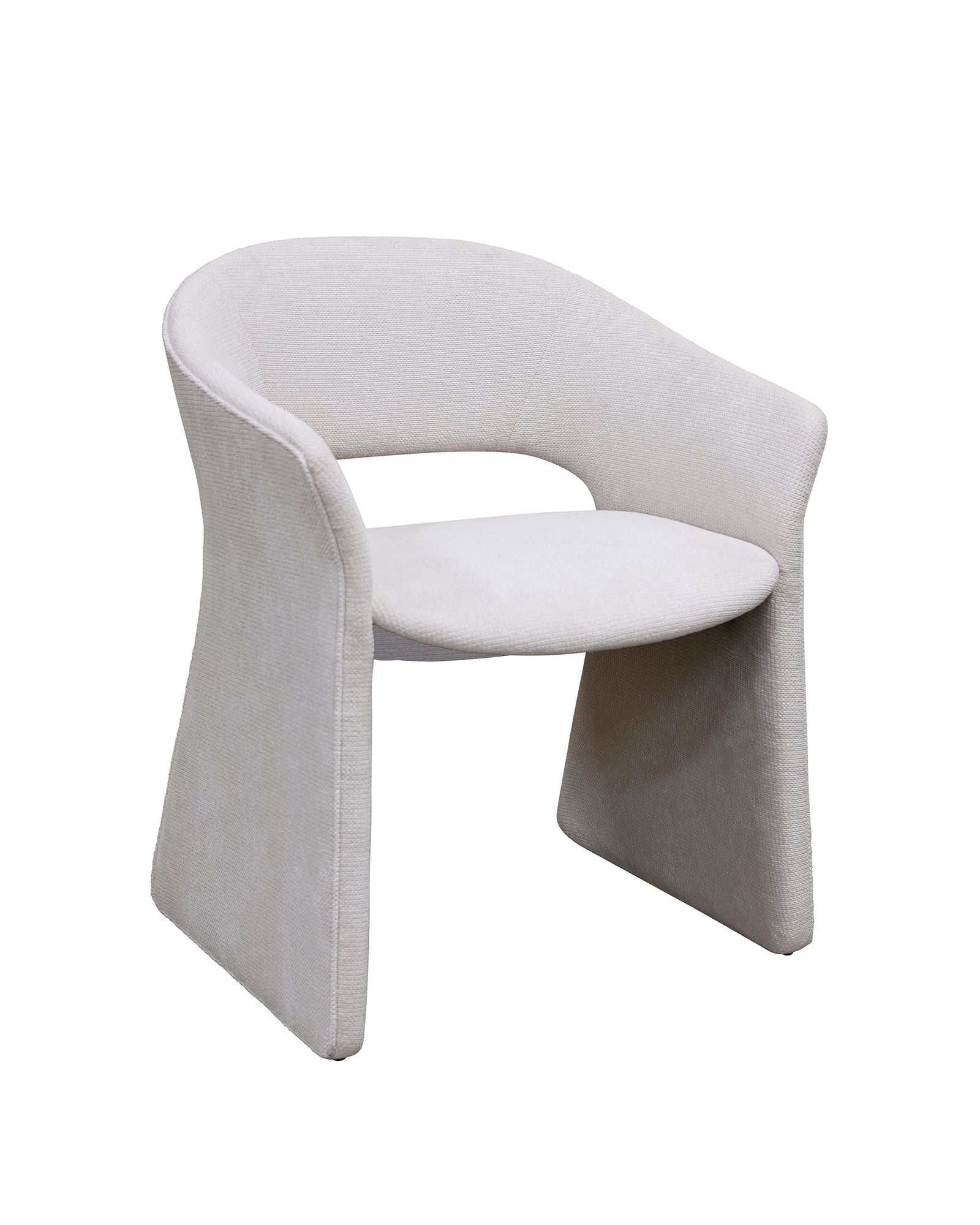 The Petra Chair - Soft Textured Ivory