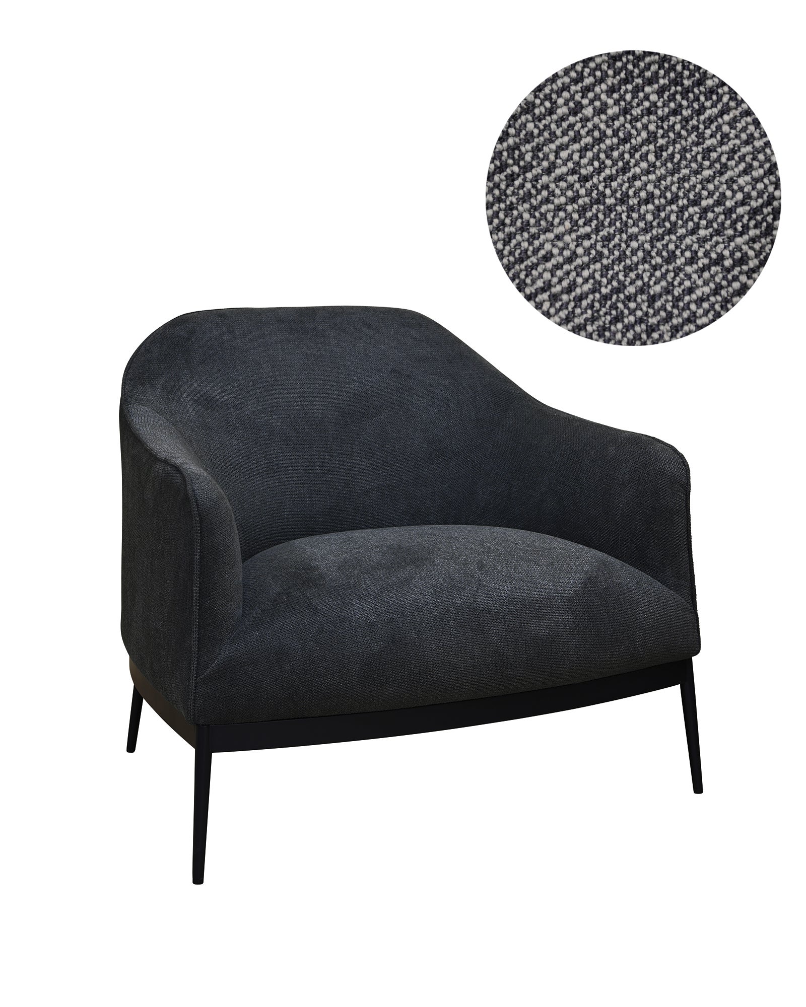 The Sydney Chair - Loop Carbon Grey
