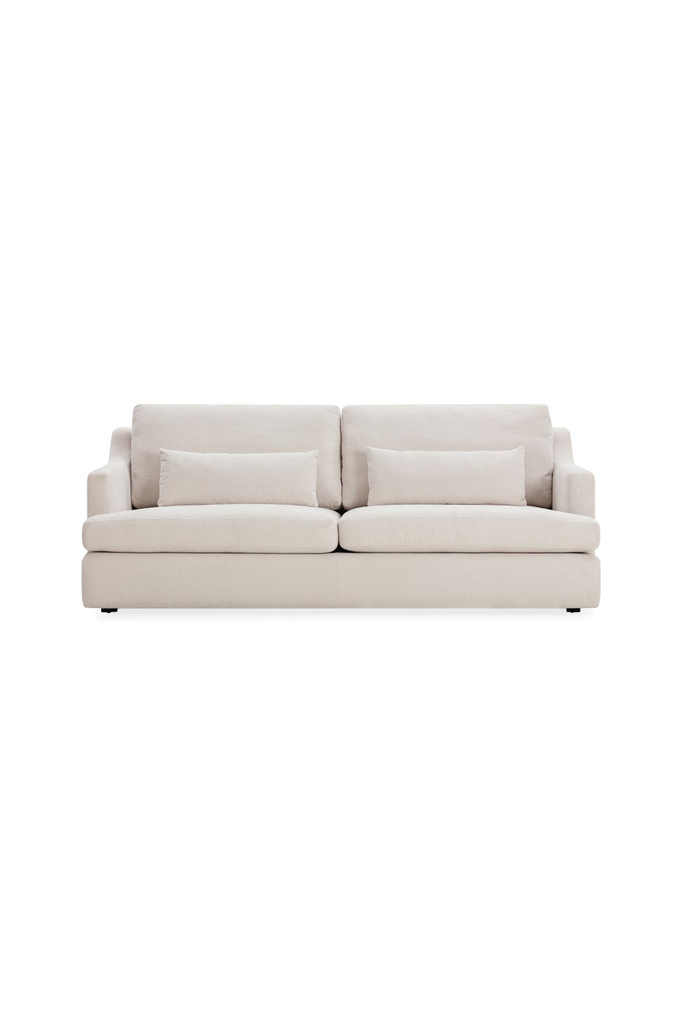 The Rhys 2-Seater Sofa - Soft Textured Ivory