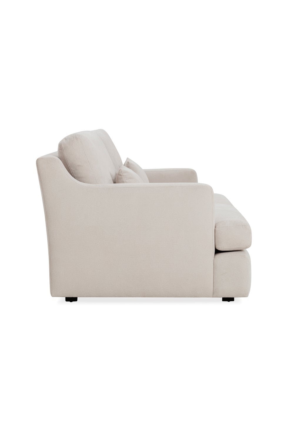 The Rhys 2-Seater Sofa - Soft Textured Ivory