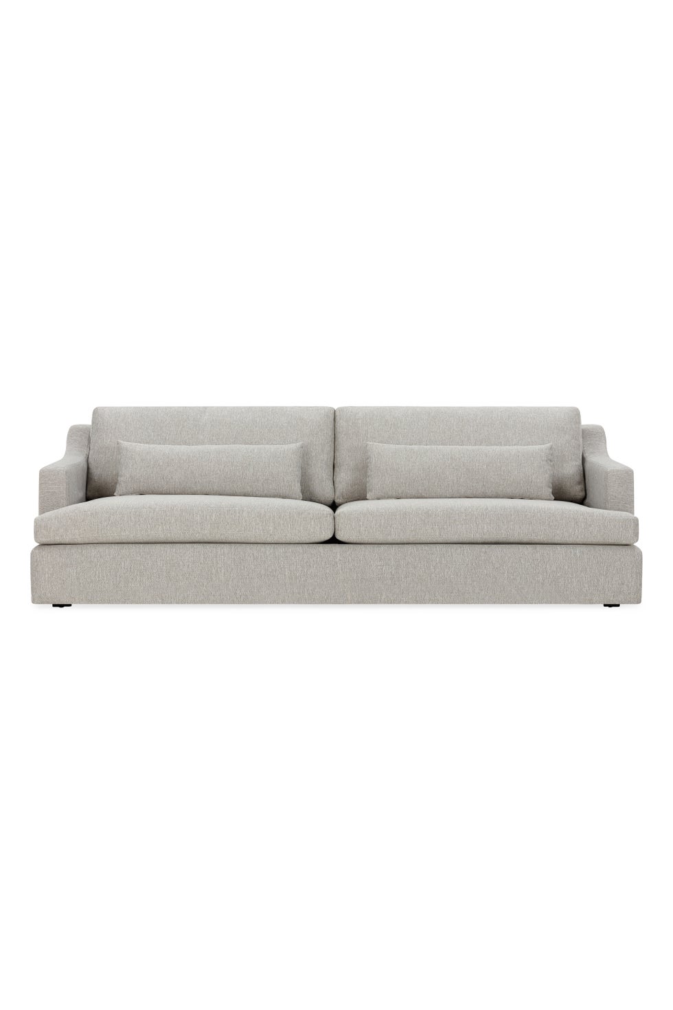 The Rhys Sofa Slipcover - Woven Oyster