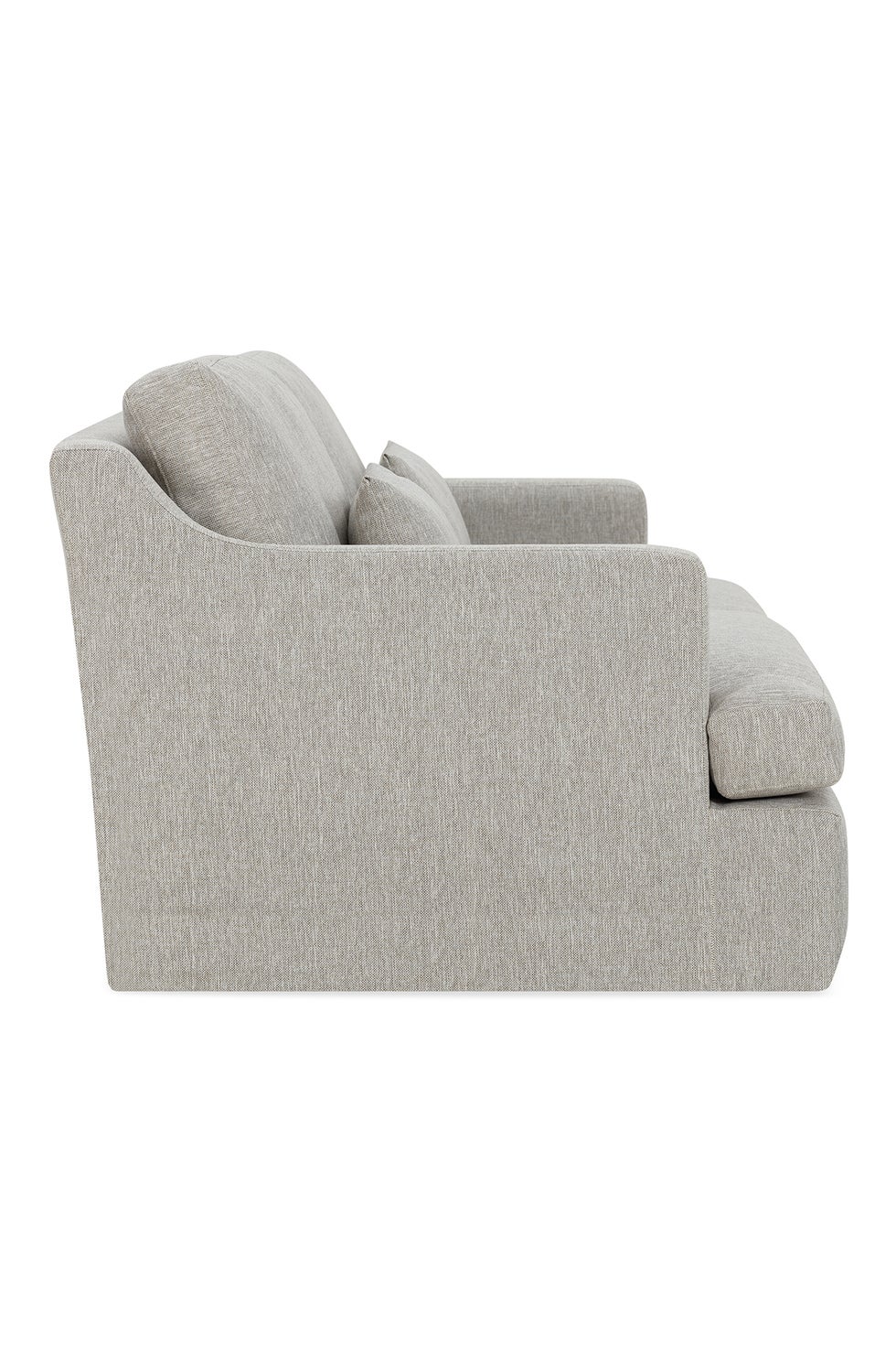 The Rhys Sofa Slipcover - Woven Oyster