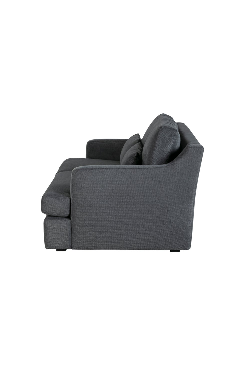 The Rhys Sofa - Soft Textured Greyed Green