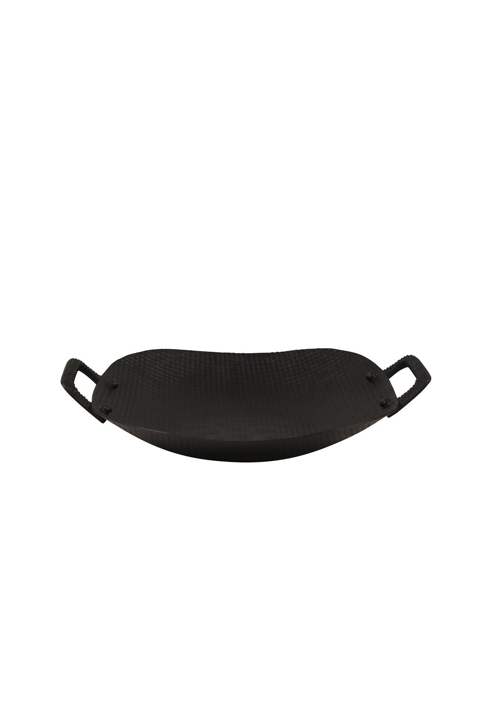 Goa Tray Small Square w/Handles - Black*