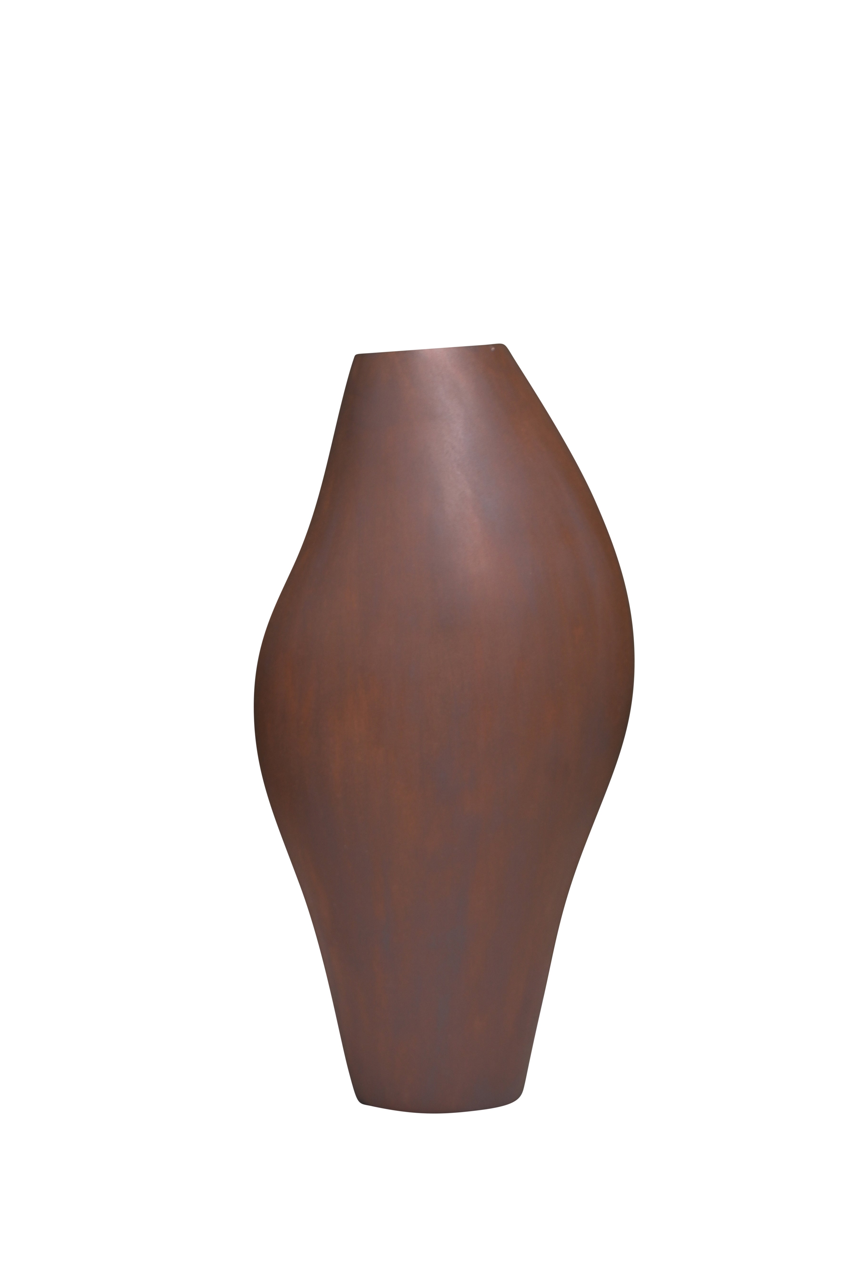 Louisa Vase Tall - Washed Bronze