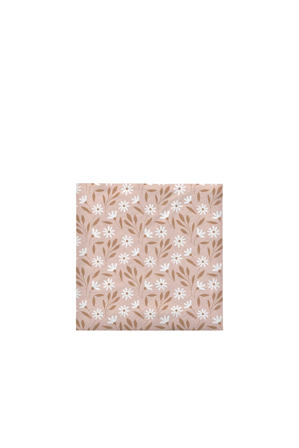 BROSTE Paper Napkin Meadow - Soft Pink/Cinnamon Sand