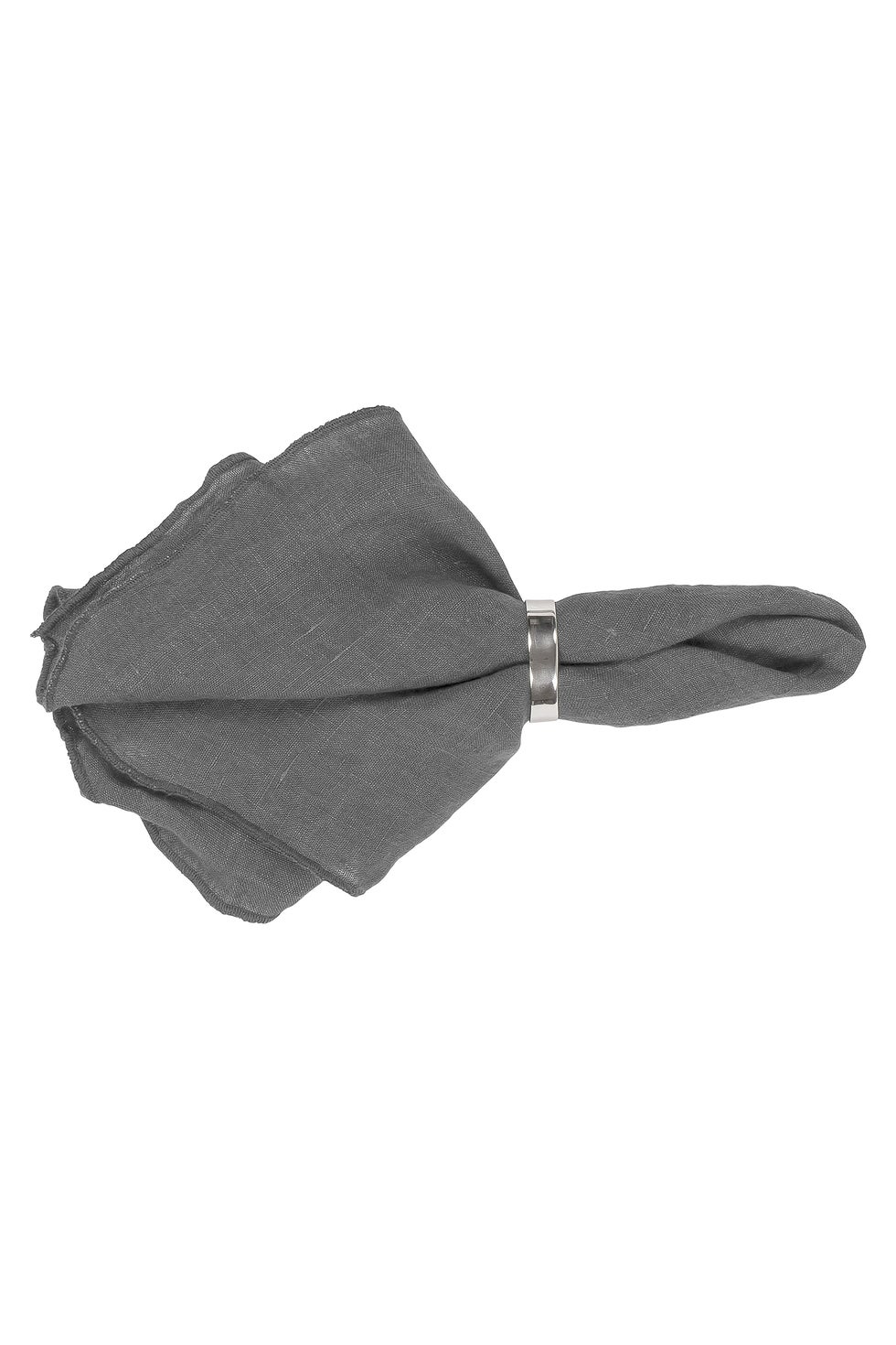 BROSTE Napkin Gracie Eco Linen - Dark Shadow (Grey)*