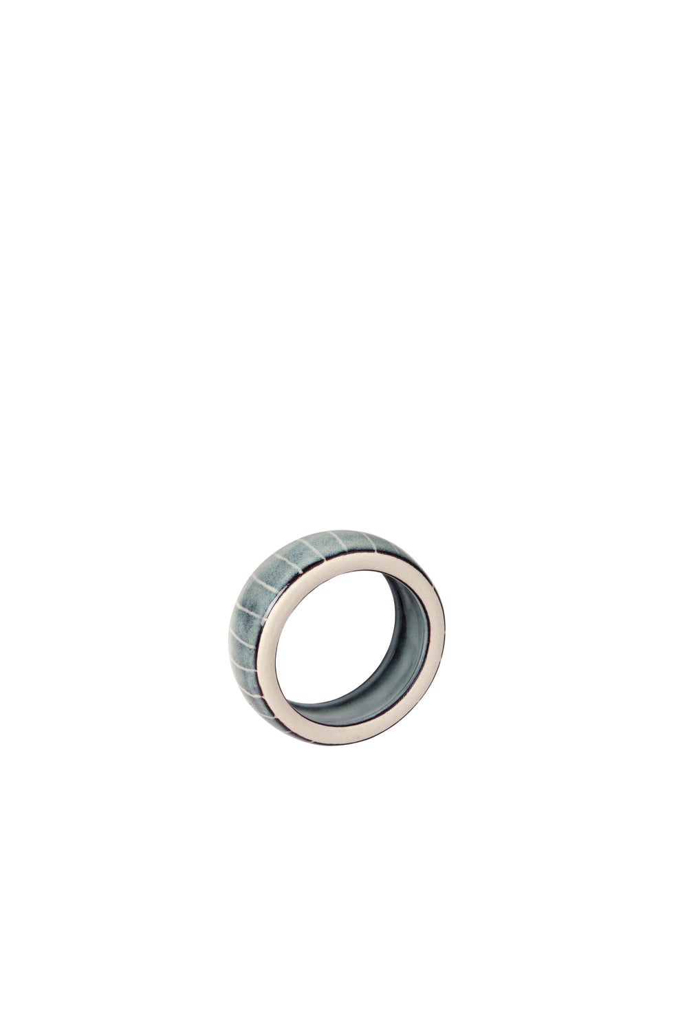 BROSTE Napkin Ring Nordic Sea S/6 - Soft Blue