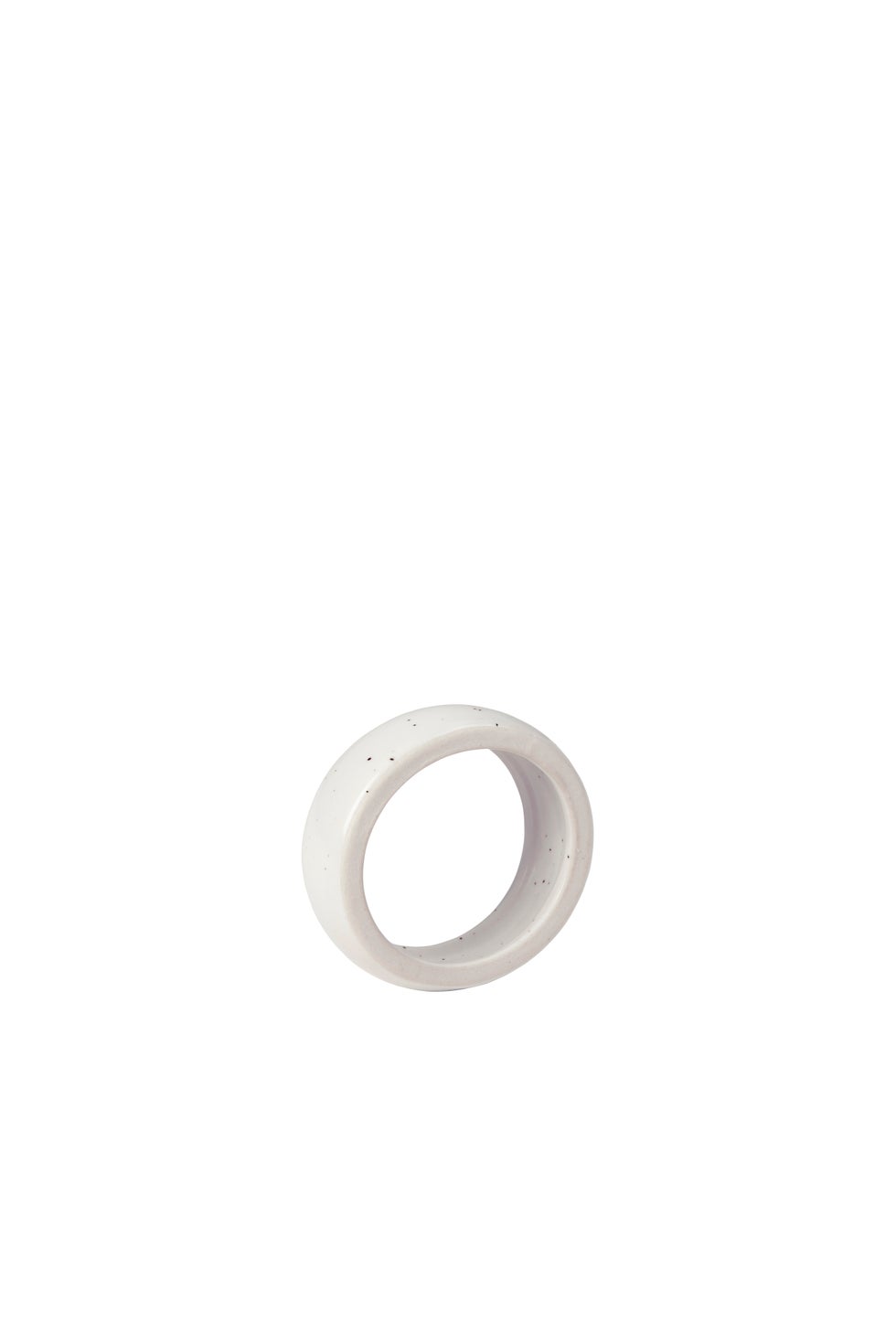 BROSTE Napkin Ring Nordic Vanilla S/6 - Cream