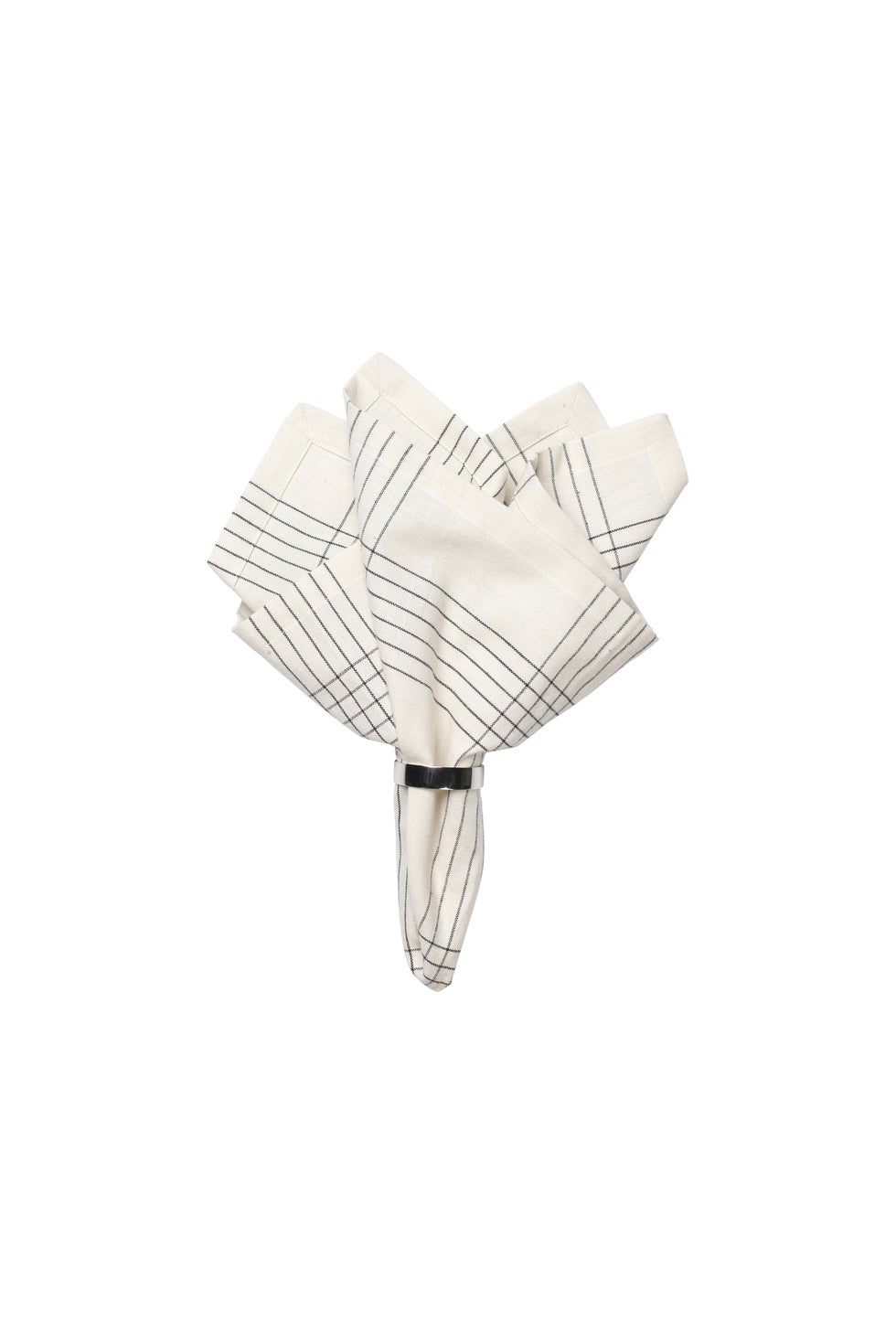 BROSTE Napkin Alice - Black/Natural