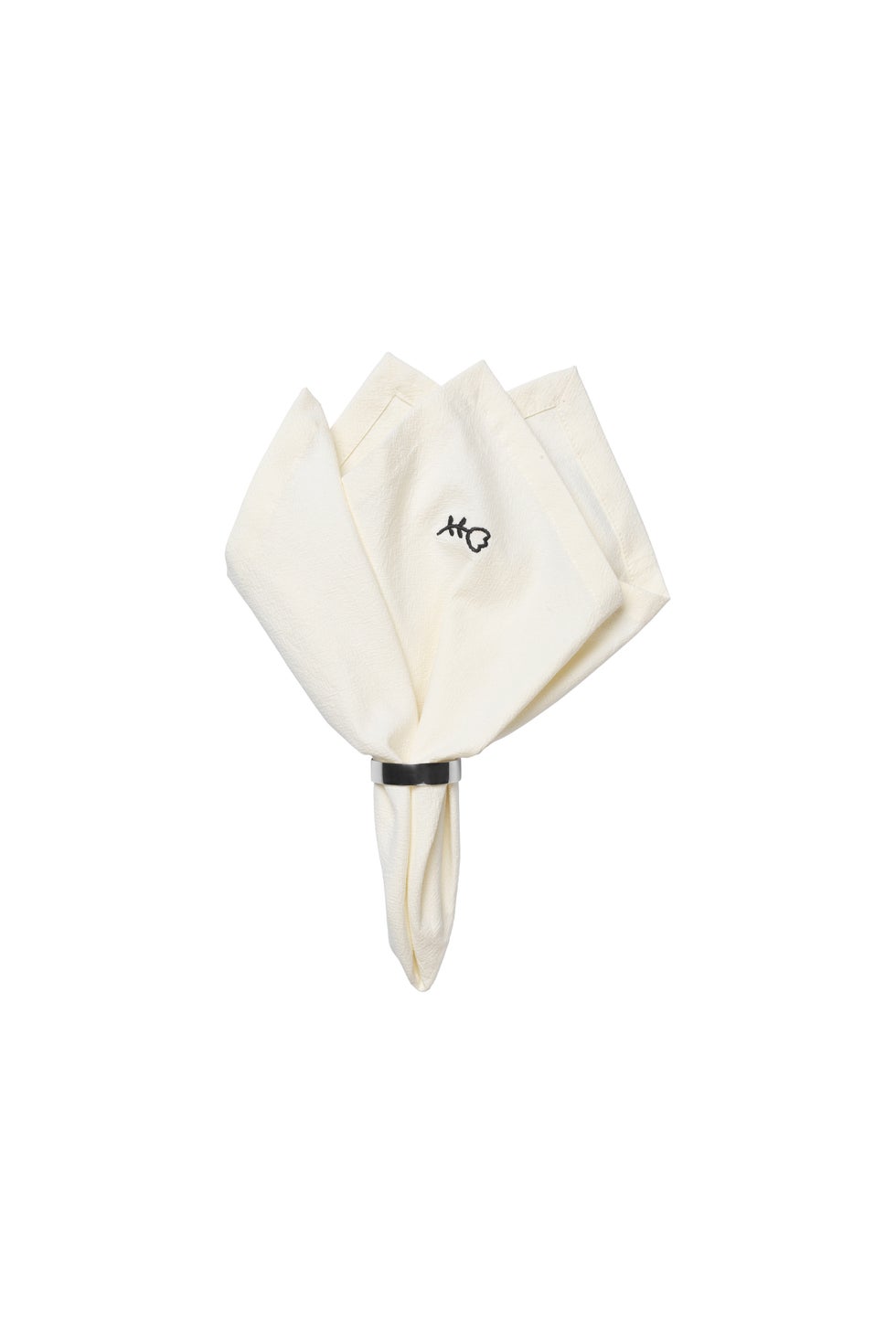 BROSTE Napkin Mai - Black/Off White