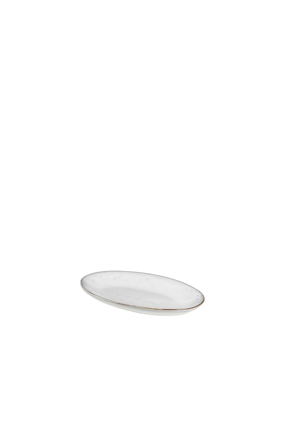 BROSTE Nordic Sand Small Oval Plate