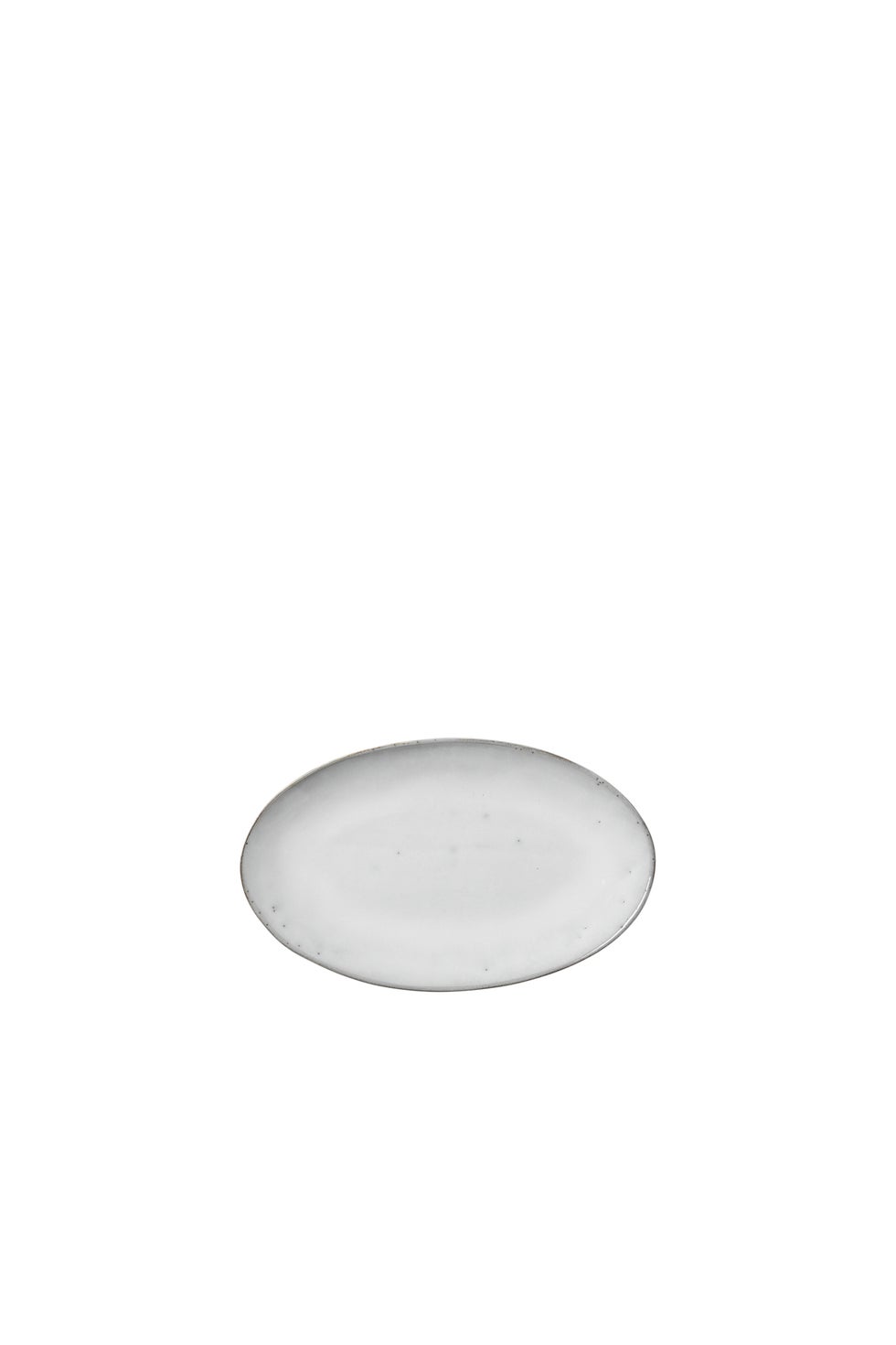 BROSTE Nordic Sand Small Oval Plate