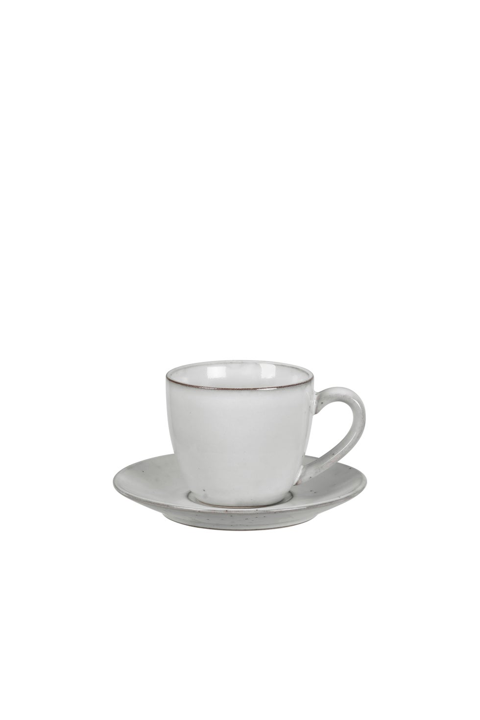 BROSTE Nordic Sand Cup w/Saucer