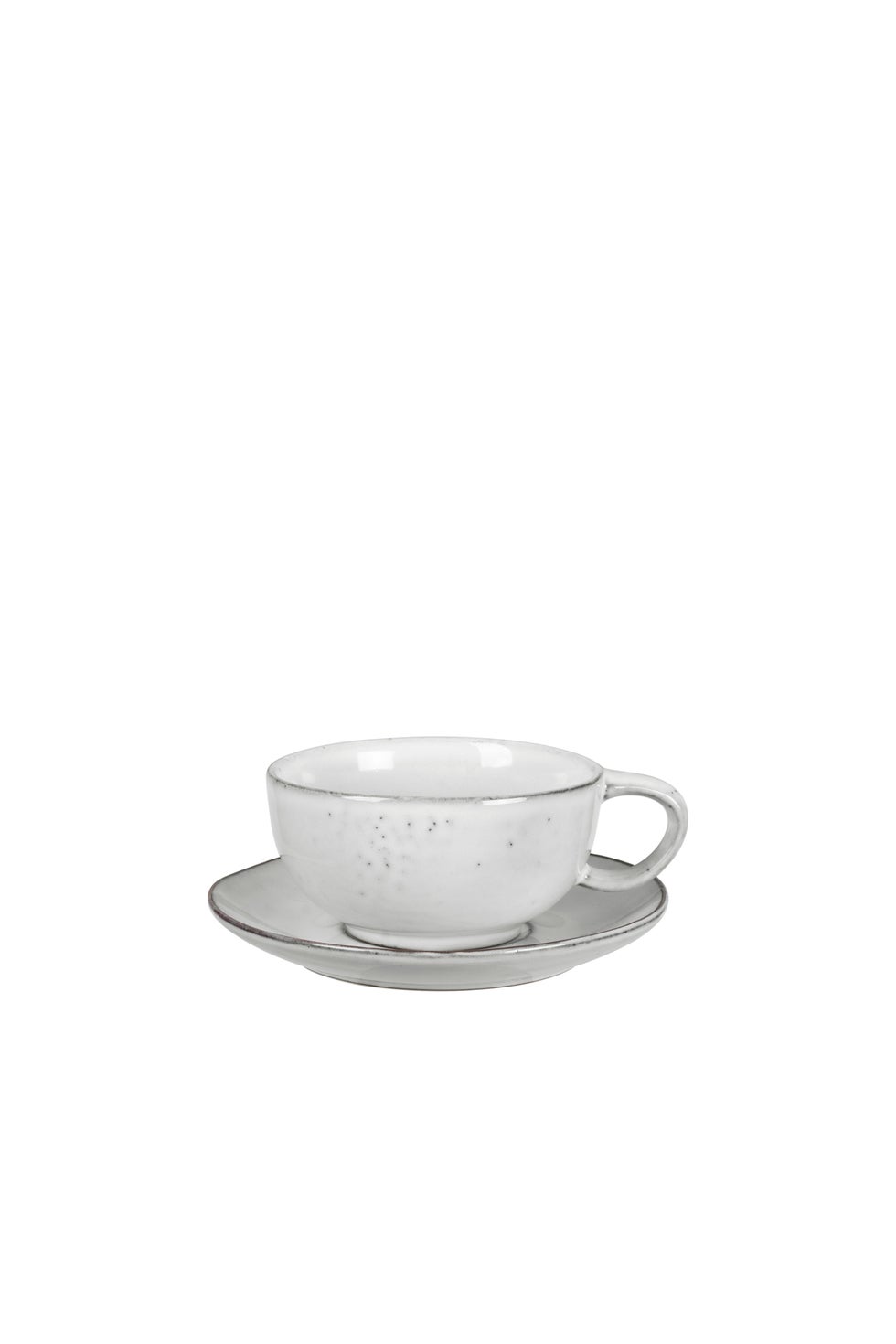 BROSTE Nordic Sand Large Cup & Saucer