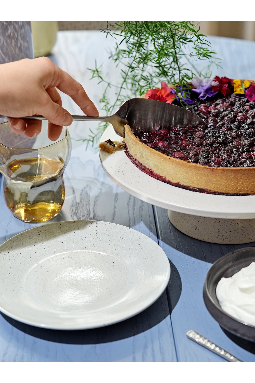 BROSTE Nordic Sand Cakeplate