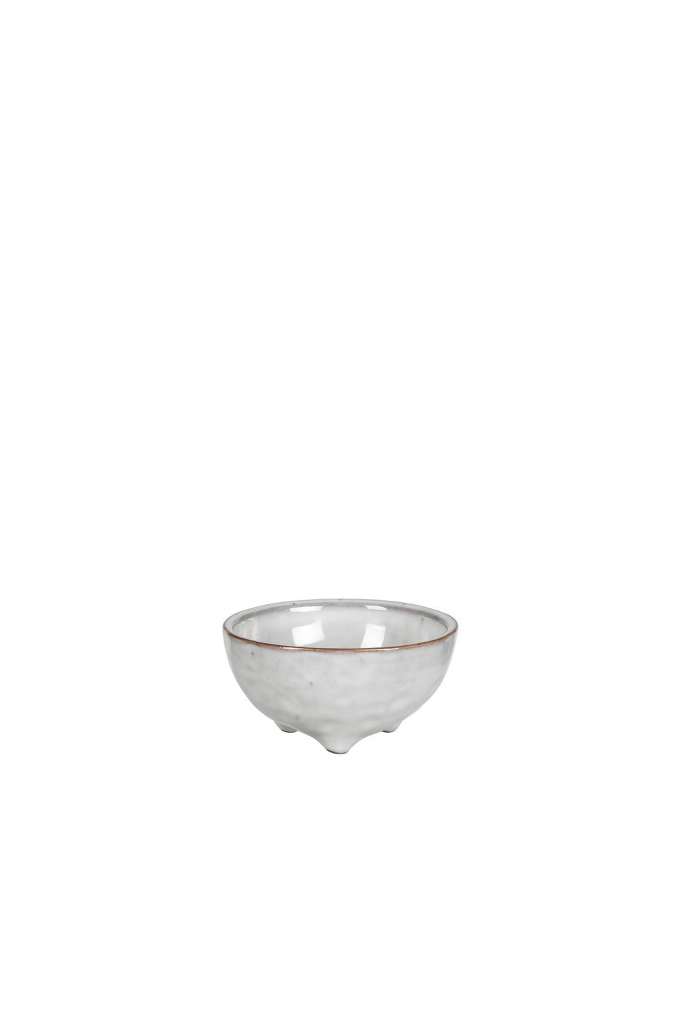 BROSTE Nordic Sand Large Bowl w/Feet