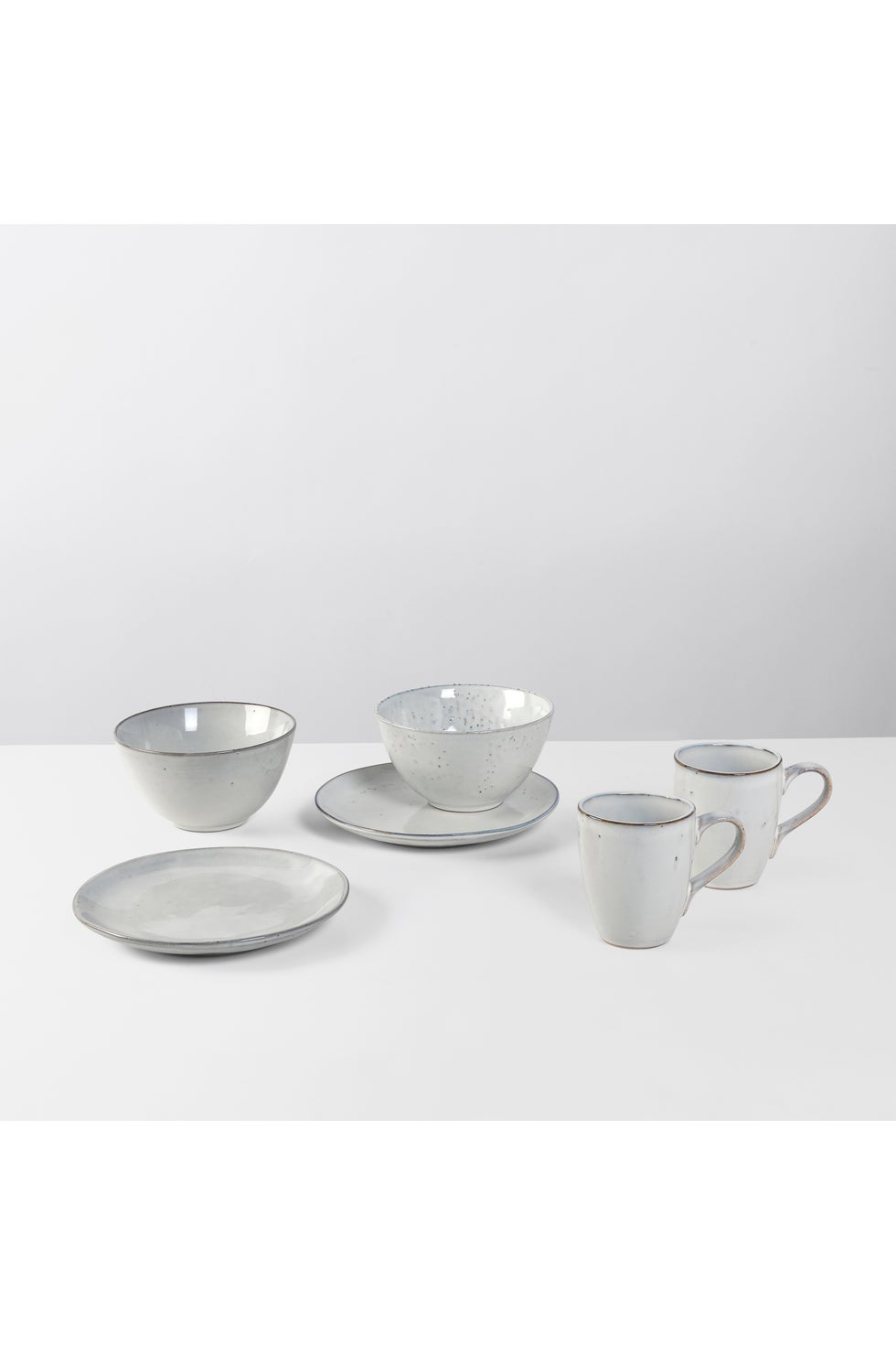 BROSTE Nordic Sand Breakfast Set for 2