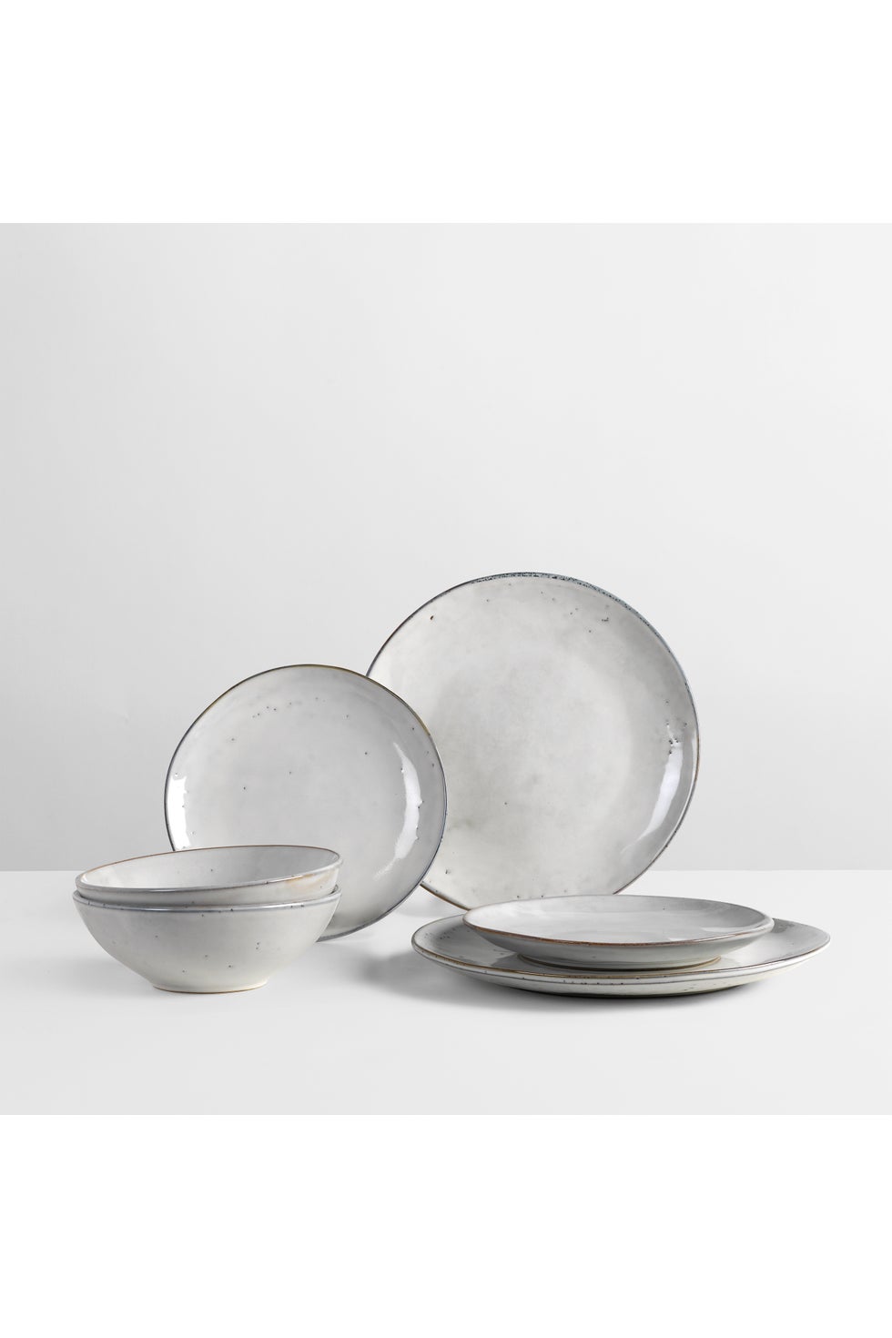 BROSTE Nordic Sand Dinner Set for 2