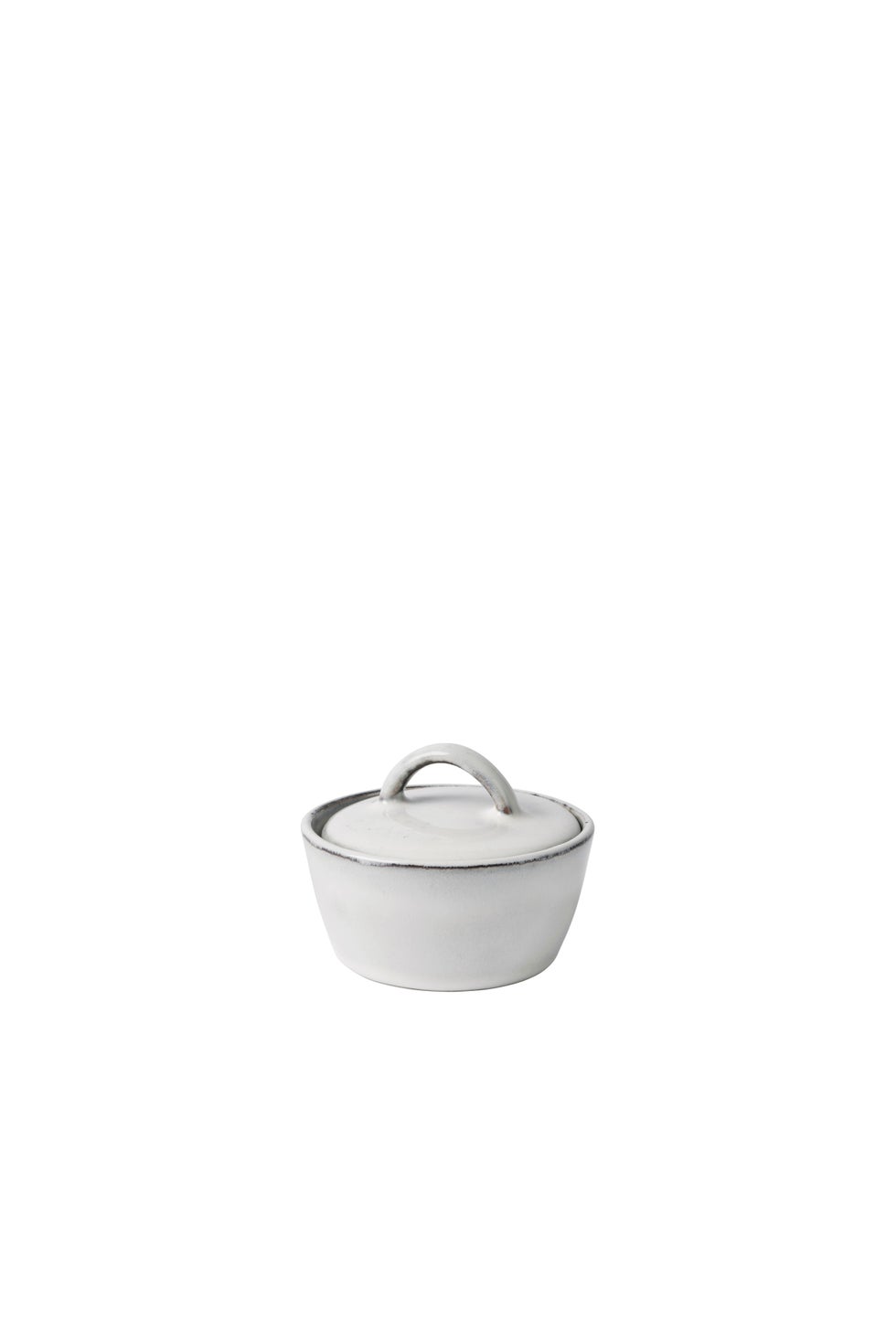 BROSTE Nordic Sand Salt Bowl w/Lid