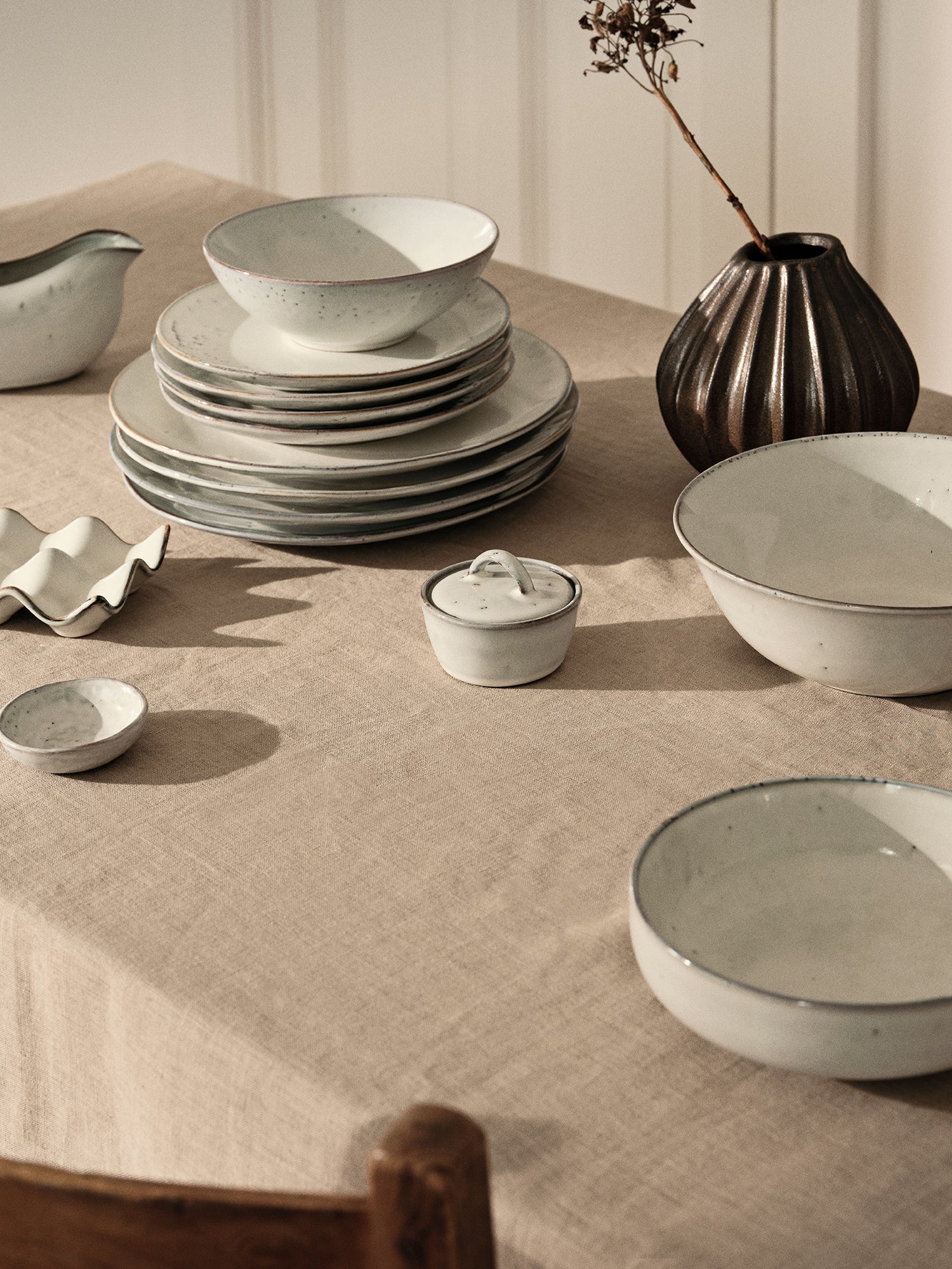 BROSTE Nordic Sand Dessert Bowl