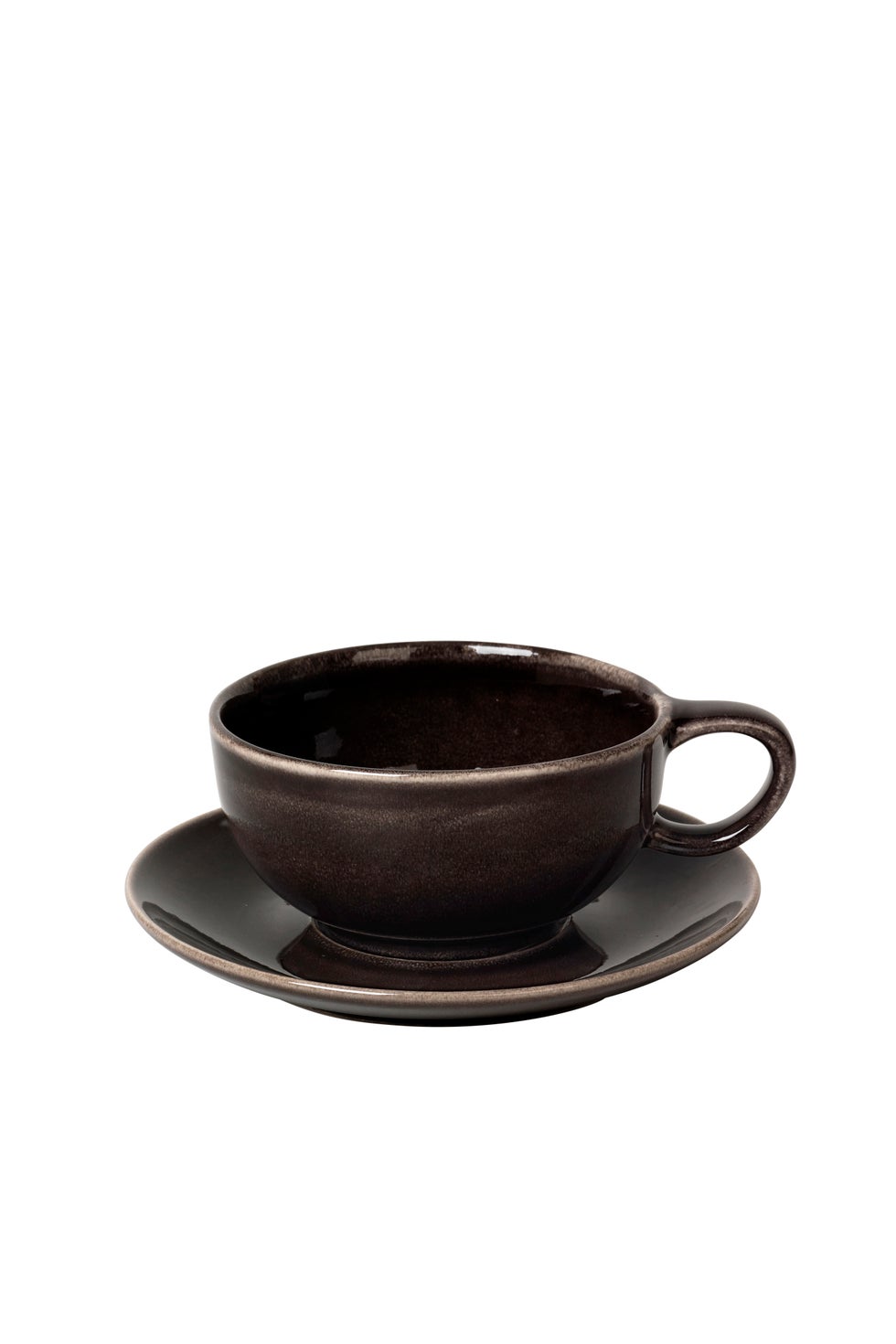 BROSTE Nordic Coal Large Cup & Saucer*