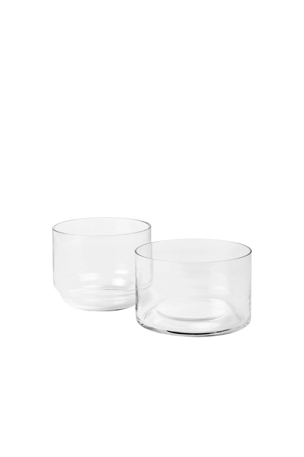 BROSTE Bowl Sylvia Small 2 piece  - Clear Glass