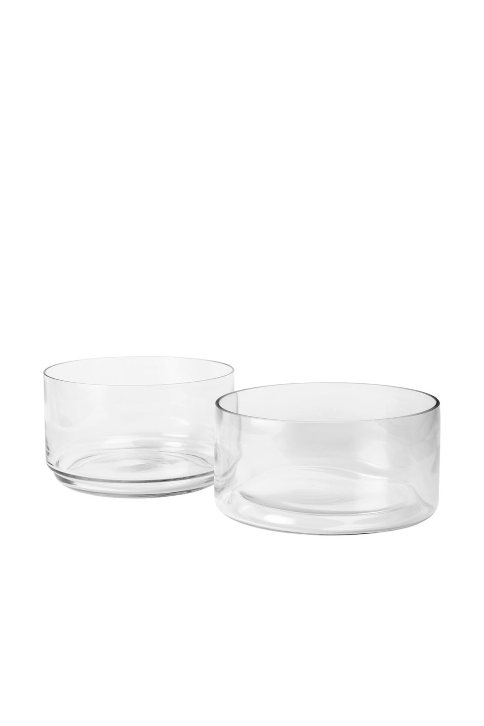 BROSTE Bowl Sylvia Large 2 piece - Clear Glass