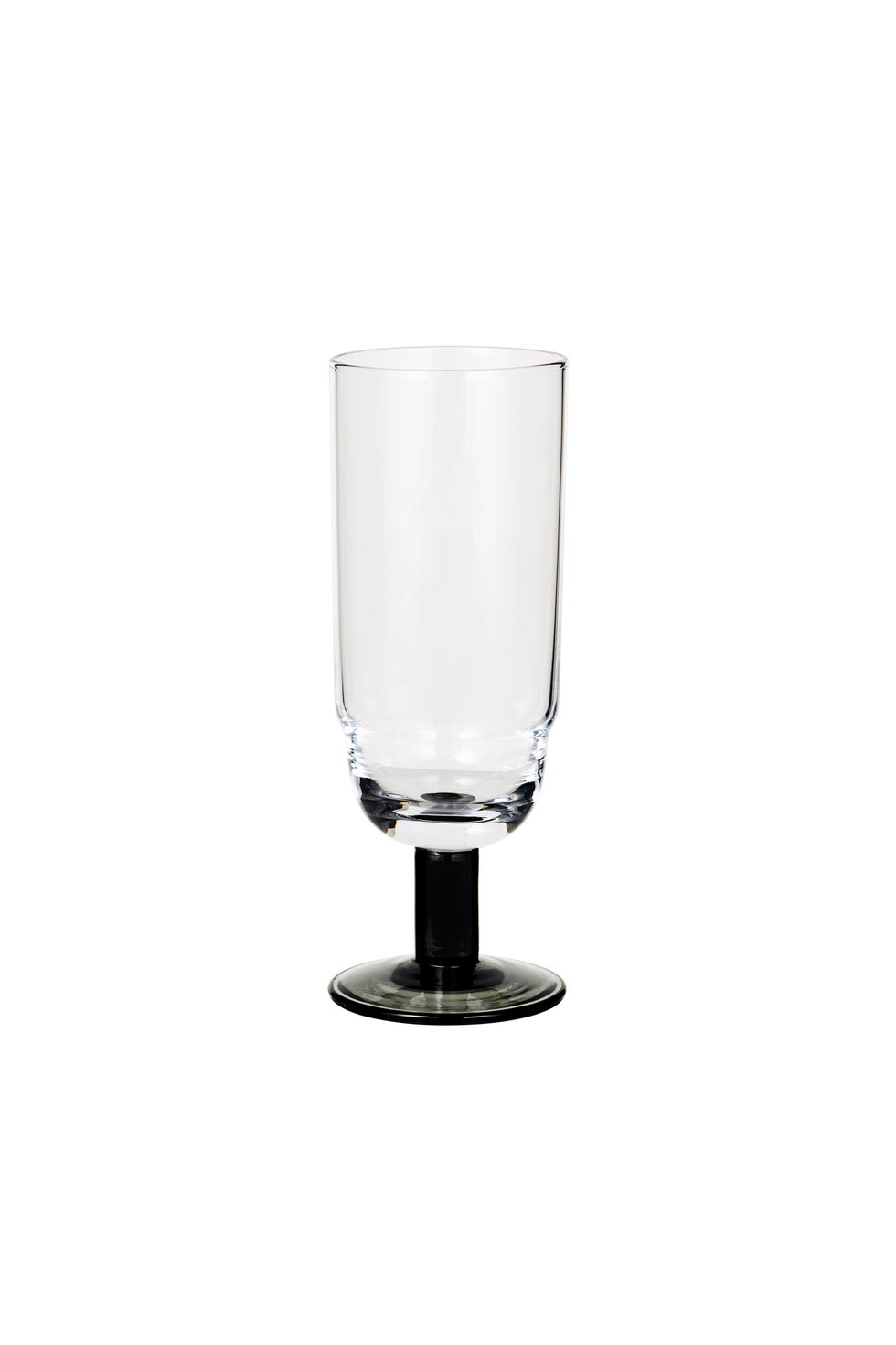 BROSTE Nordic Bistro Champagne Glass Clear/Smoke Stem*