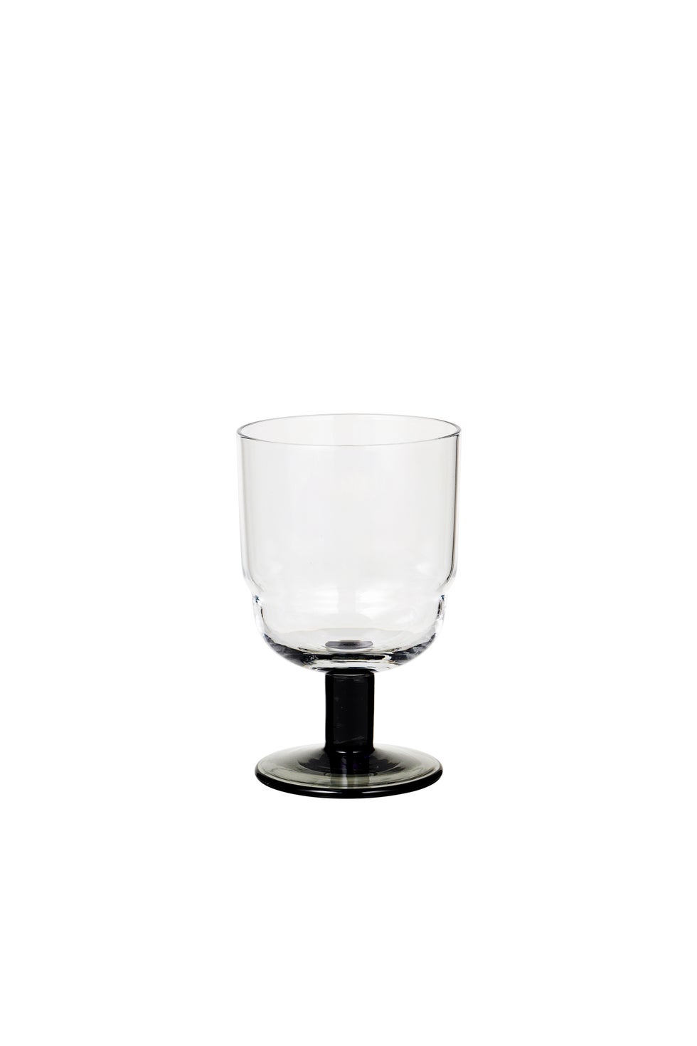BROSTE Nordic Bistro White Wine Glass Clear/Smoke Stem*