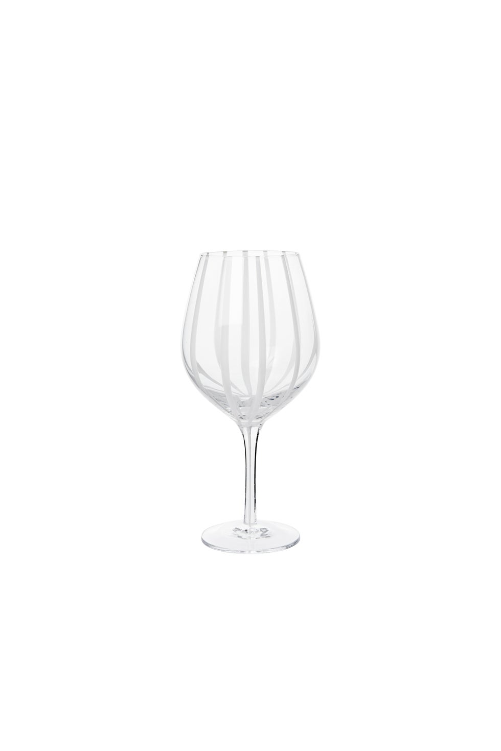 BROSTE Stripe Red Wine Glass