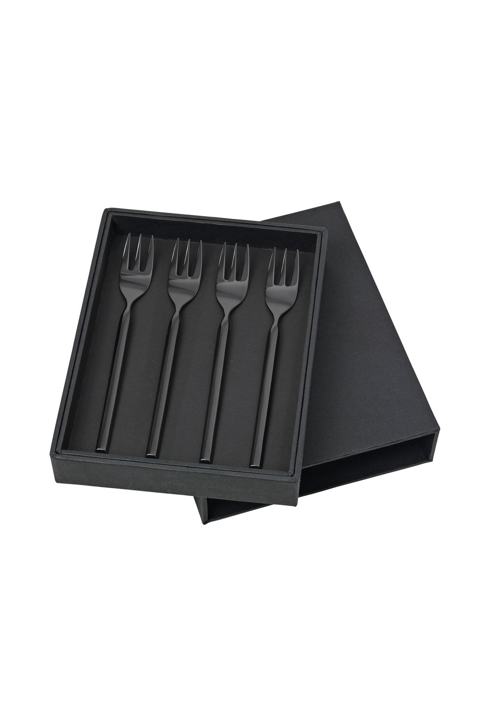 BROSTE Cutlery Tvis Cake Forks S/4 Black