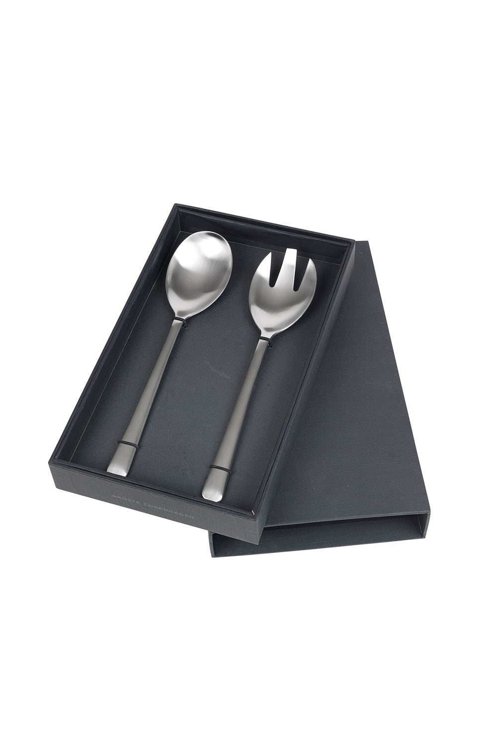 BROSTE Cutlery Hune Large Salad Server S/2 Satin