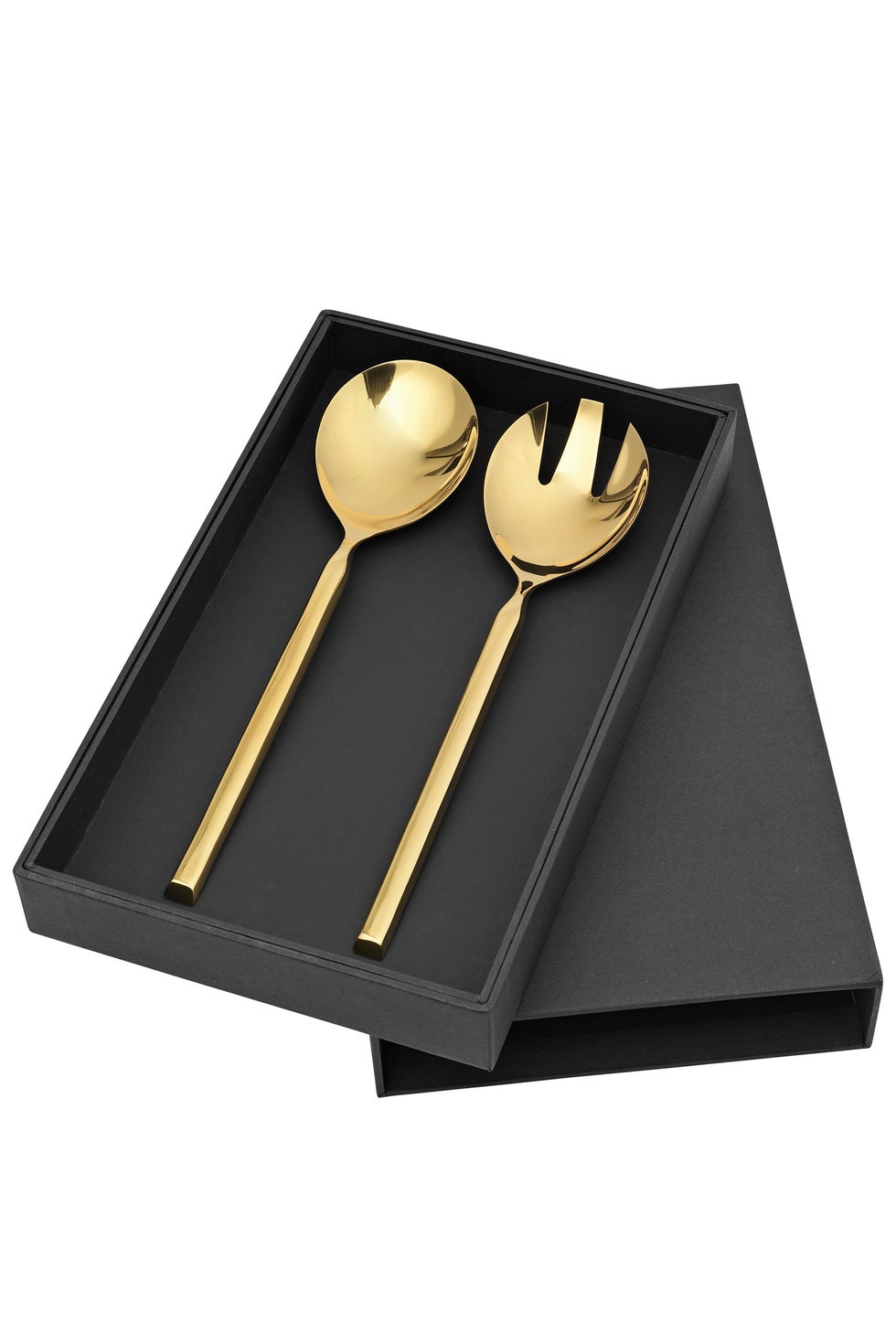 BROSTE Cutlery Tvis Large Salad Server S/2 Gold