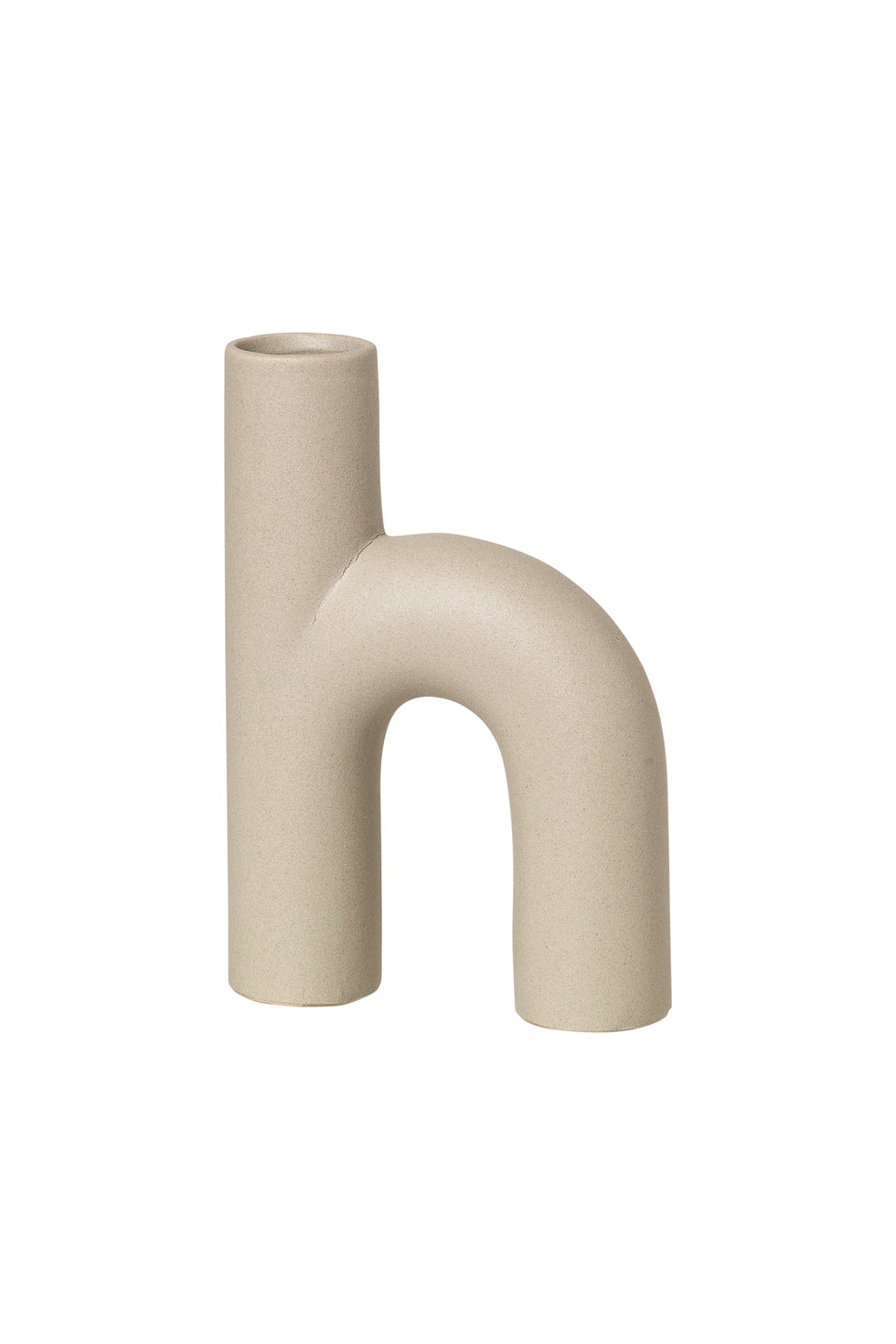 BROSTE Vase Hector H - Dove Grey