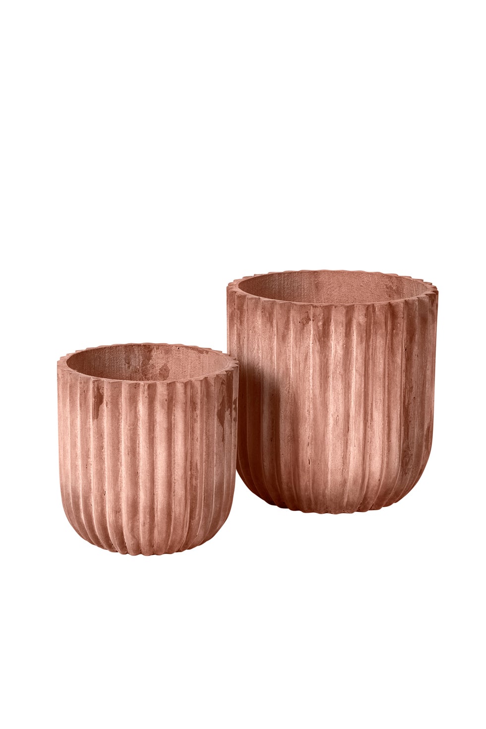 BROSTE Flowerpot Cylinder S/2 Terracotta*